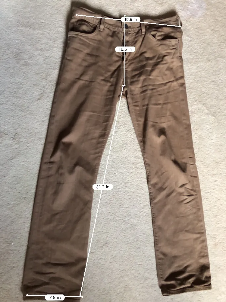 Citizens of humanity - Men’s Jeans - Colour Light Brown