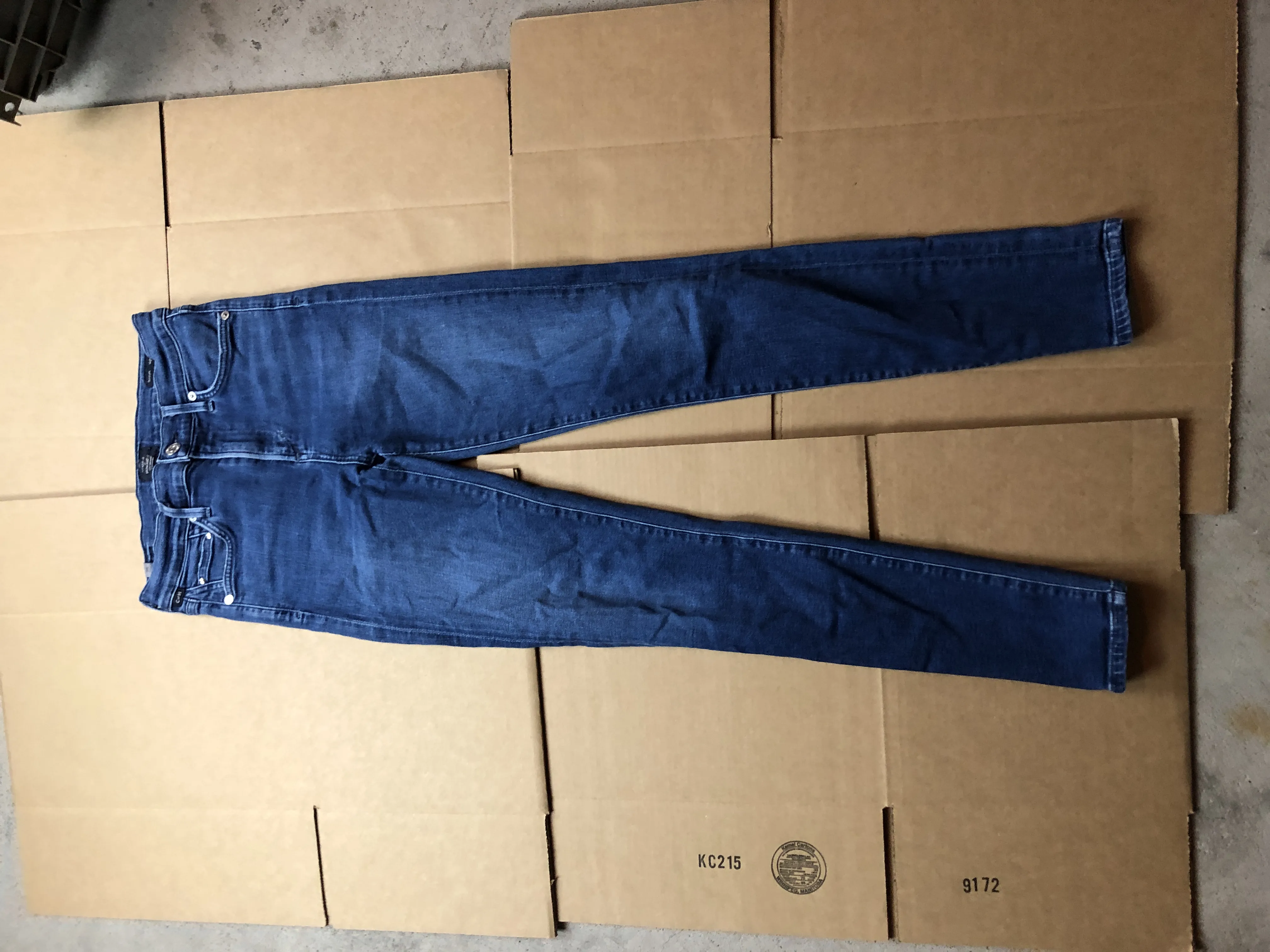 Citizens of Humanity Rocket High-Rise Blue Jeans
