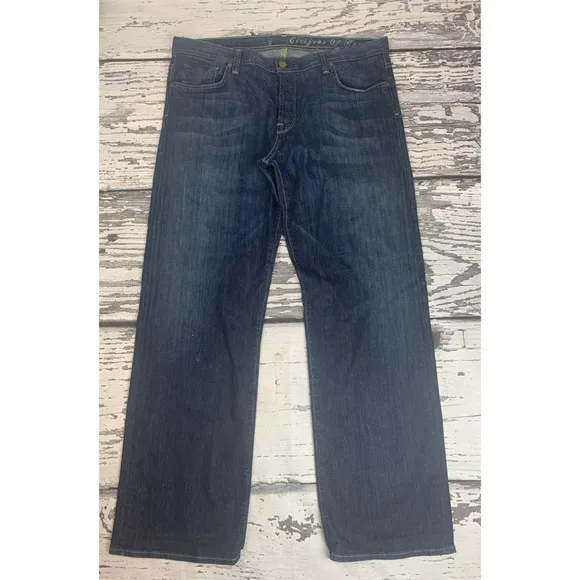 Citizens of Humanity Button-Fly Jeans - 40 x 34