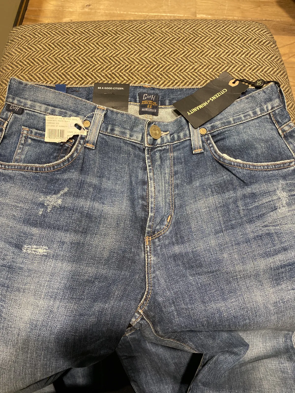 Citizens of Humanity Size 30 The Sid - Straight Leg - NWT