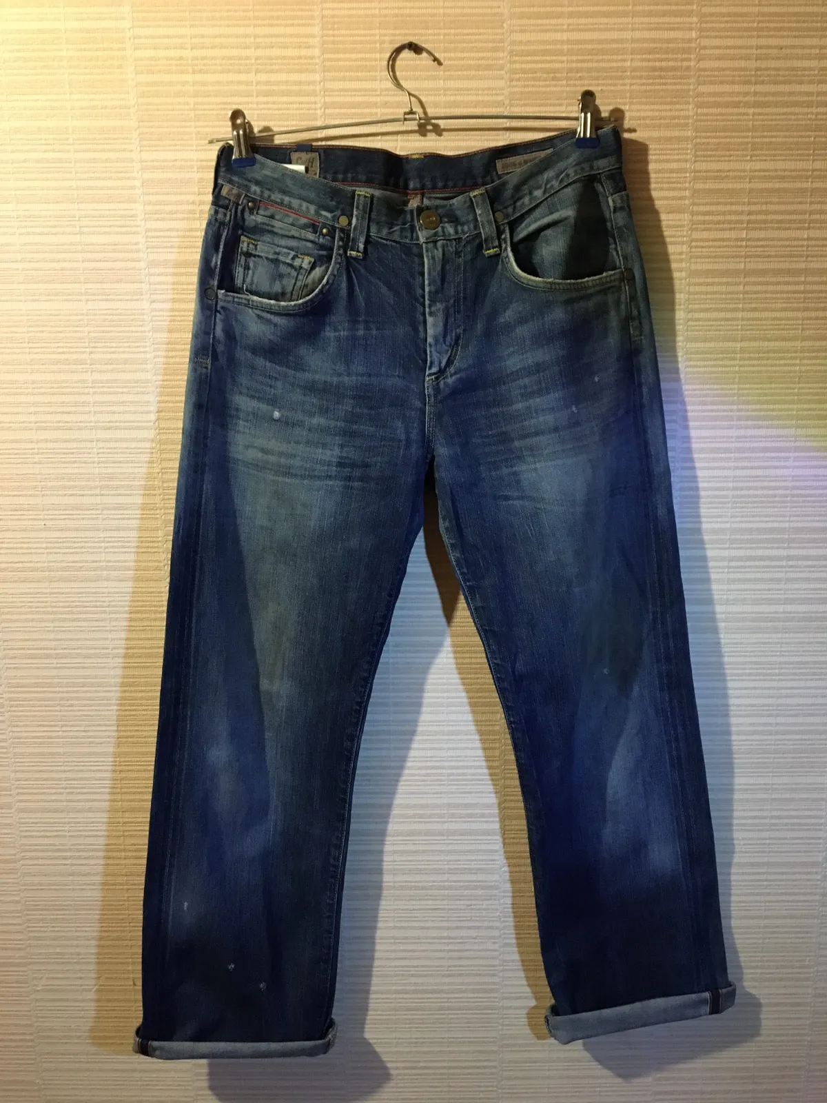 Citizens of humanity by Jerome Dahan Made in USA selvage