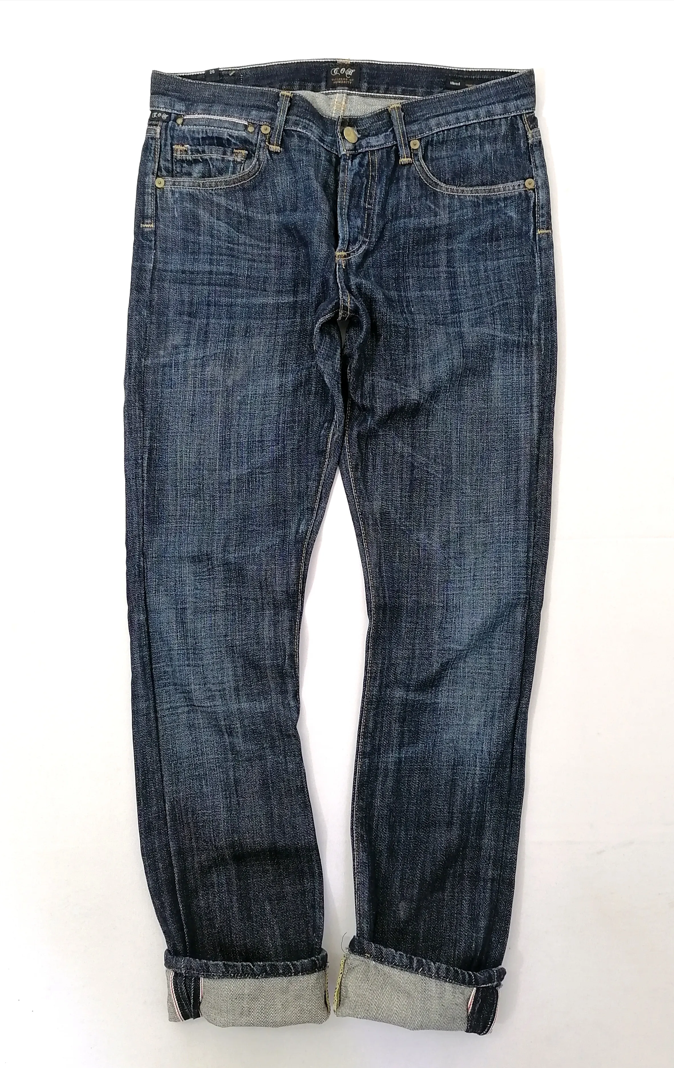 Citizens Of Humanity Selvedge Fly Button Denim Jeans