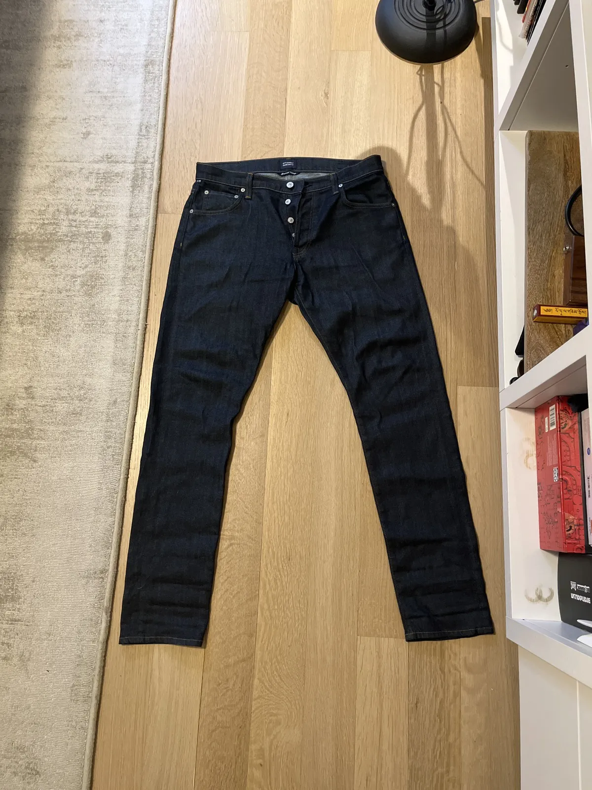 Dark blue wash citizens of humanity jeans