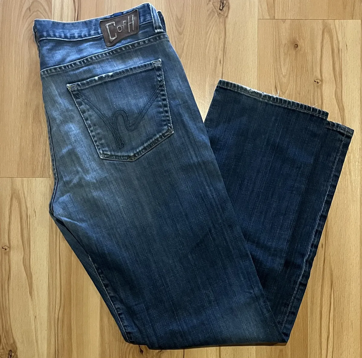 Y2K Citizens Of Humanity SID Regis Straight Blue Jeans