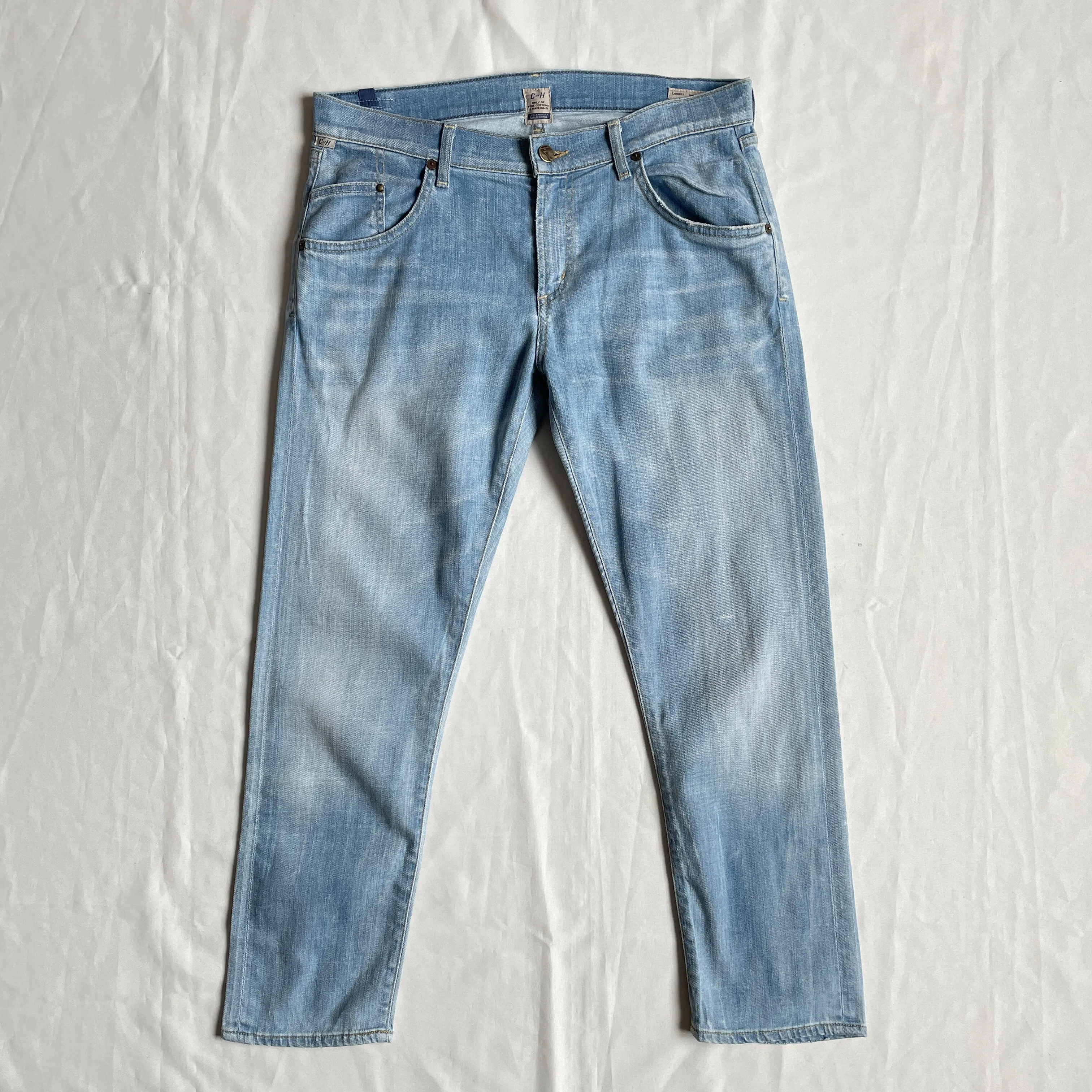 Citizens Of Humanity Lennox Cropped Lose Fit Denim Size 28