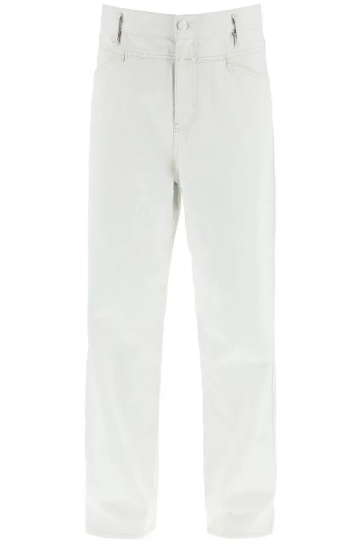 o1s22i1n0523 Jeans in White/Grey