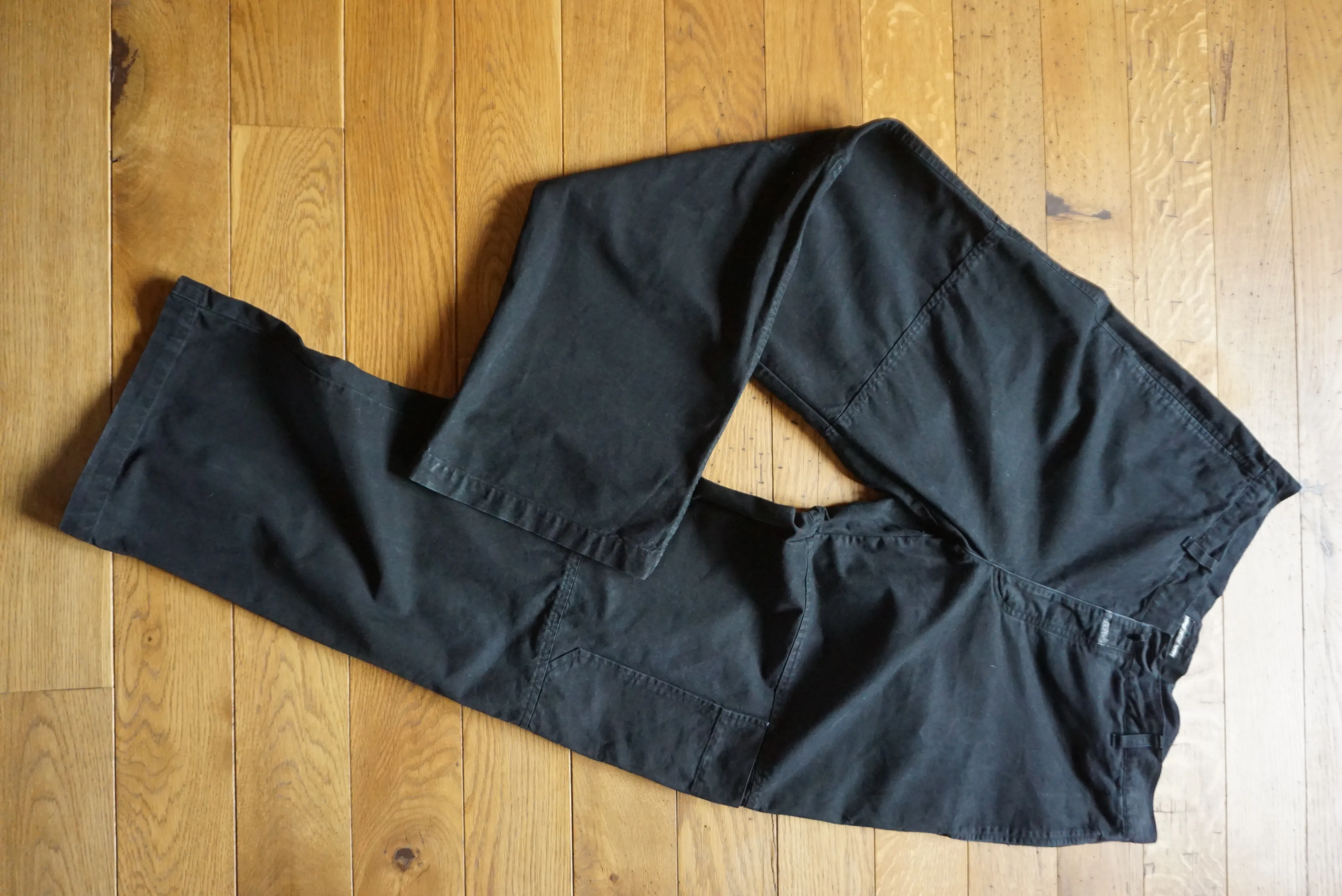 Men's true vintage Closed XL trousers Y2K black cargo jeans
