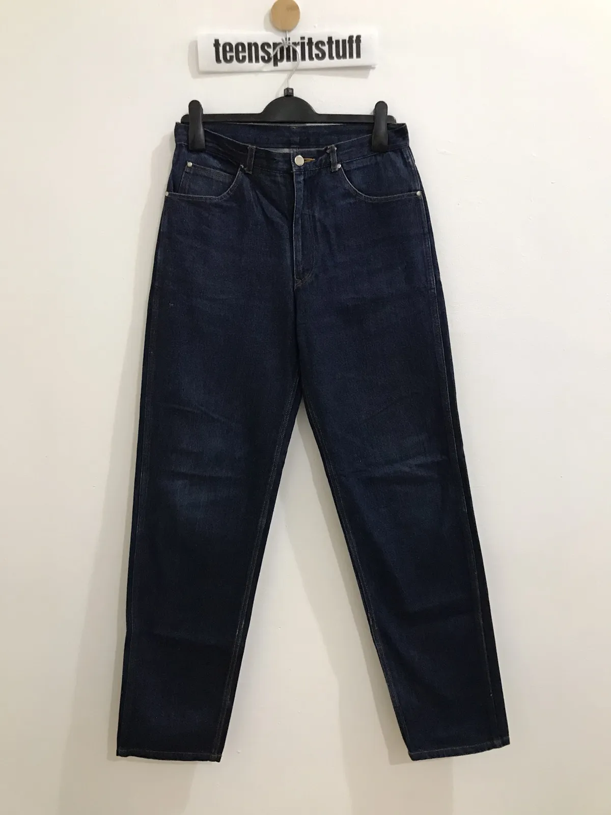 Comme des Garçons Homme High Waist Baggy Jeans