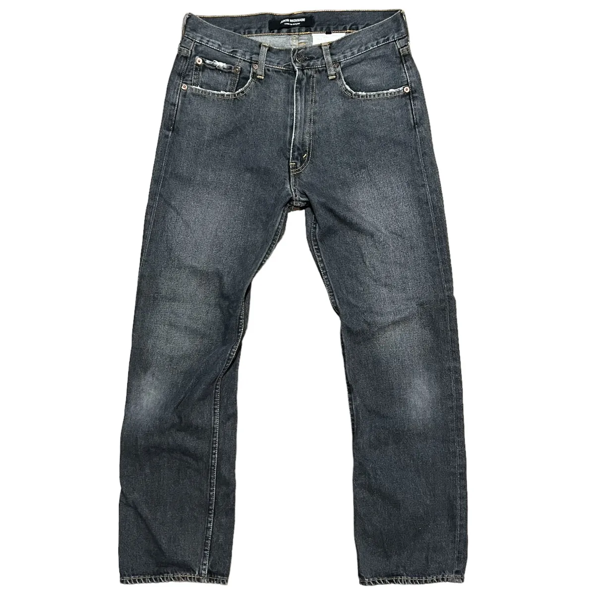 Junya Wantanbe Black/White Label Washed Denim