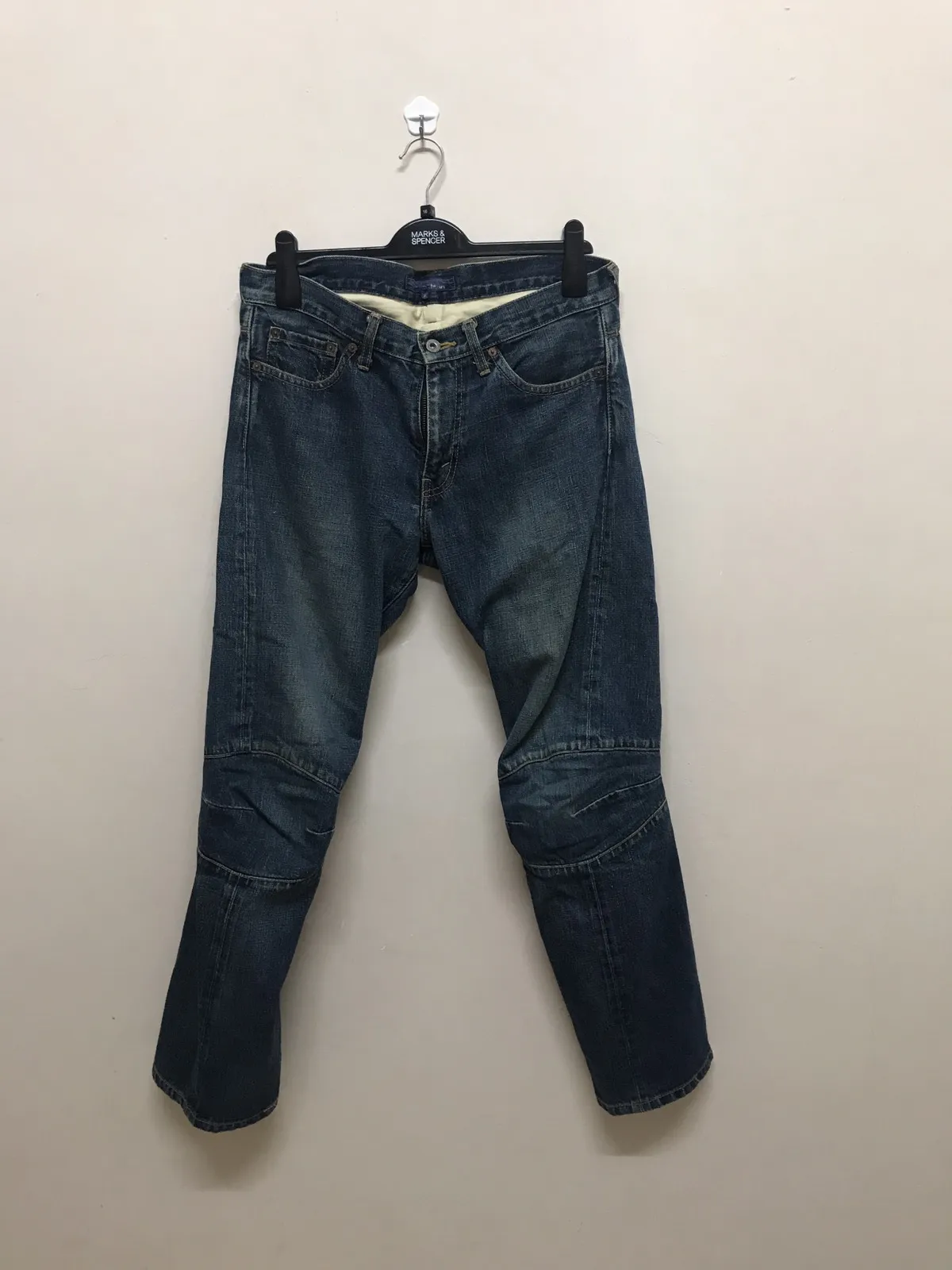 COMME DES GARCONS JUNYA WATANABE BIKER JEANS BALMAIN STYLE