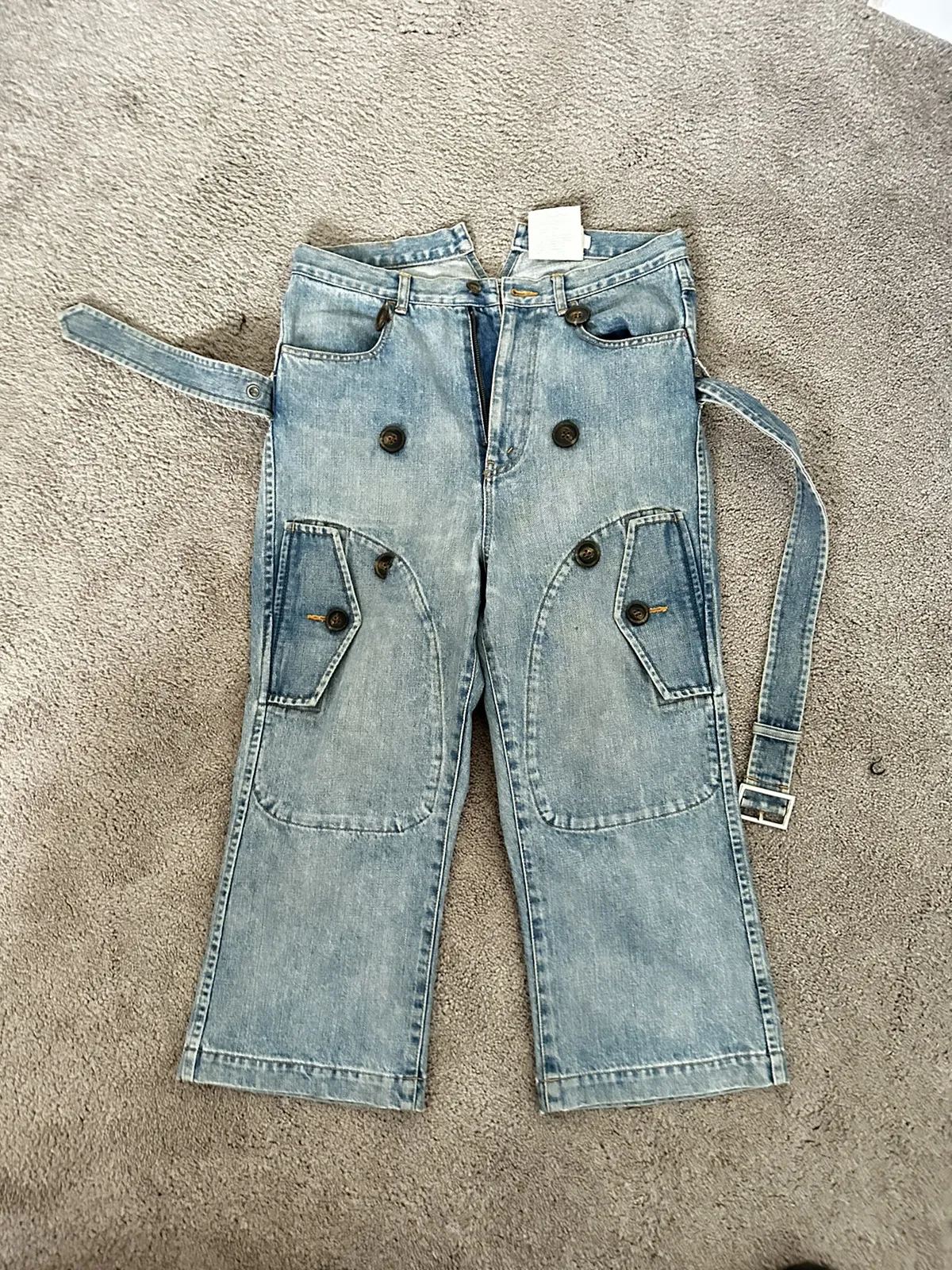 Junya Watanabe Comme Des Garcons Flared jeans