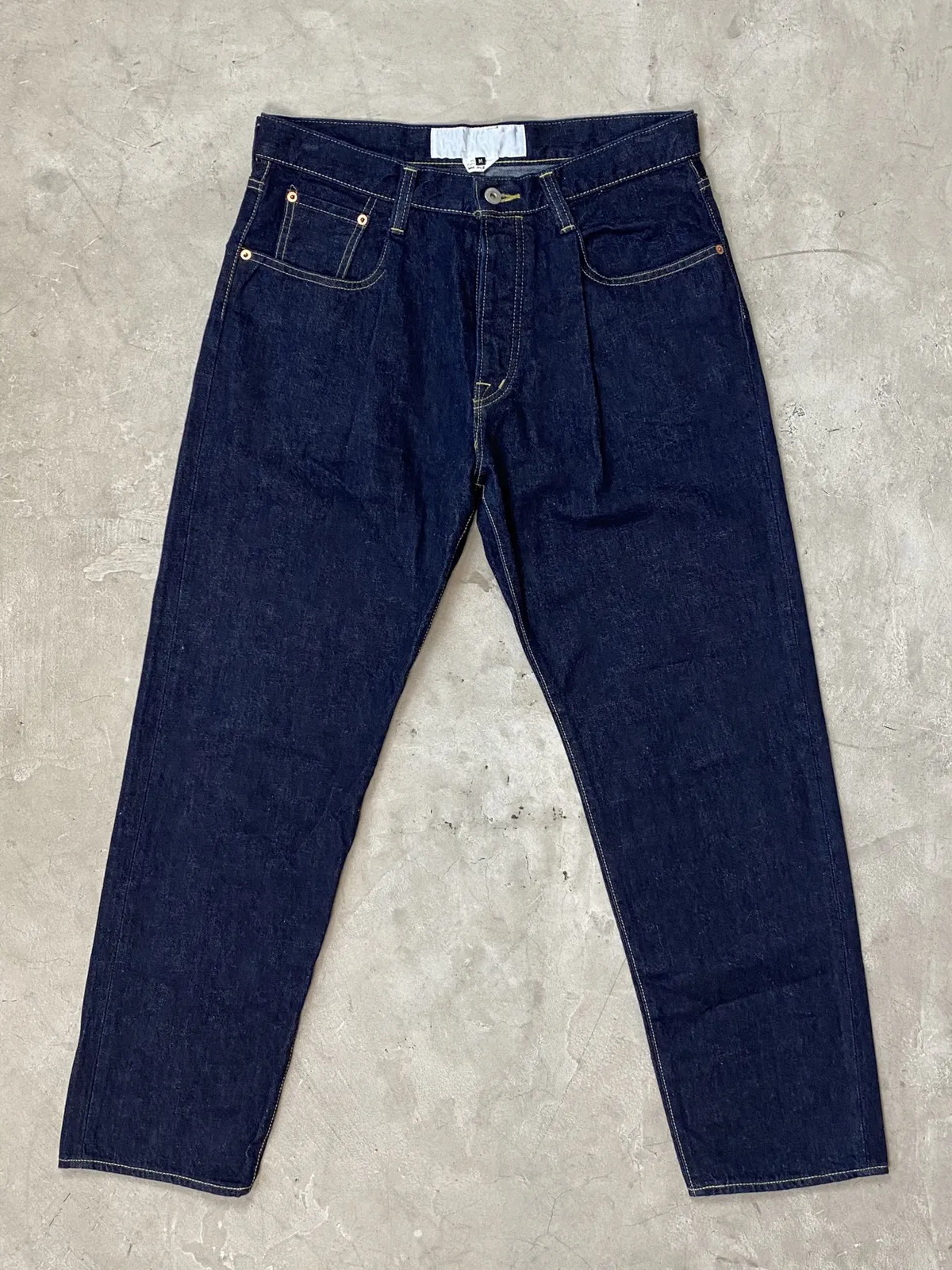 Ganryu Curved Indigo Denims