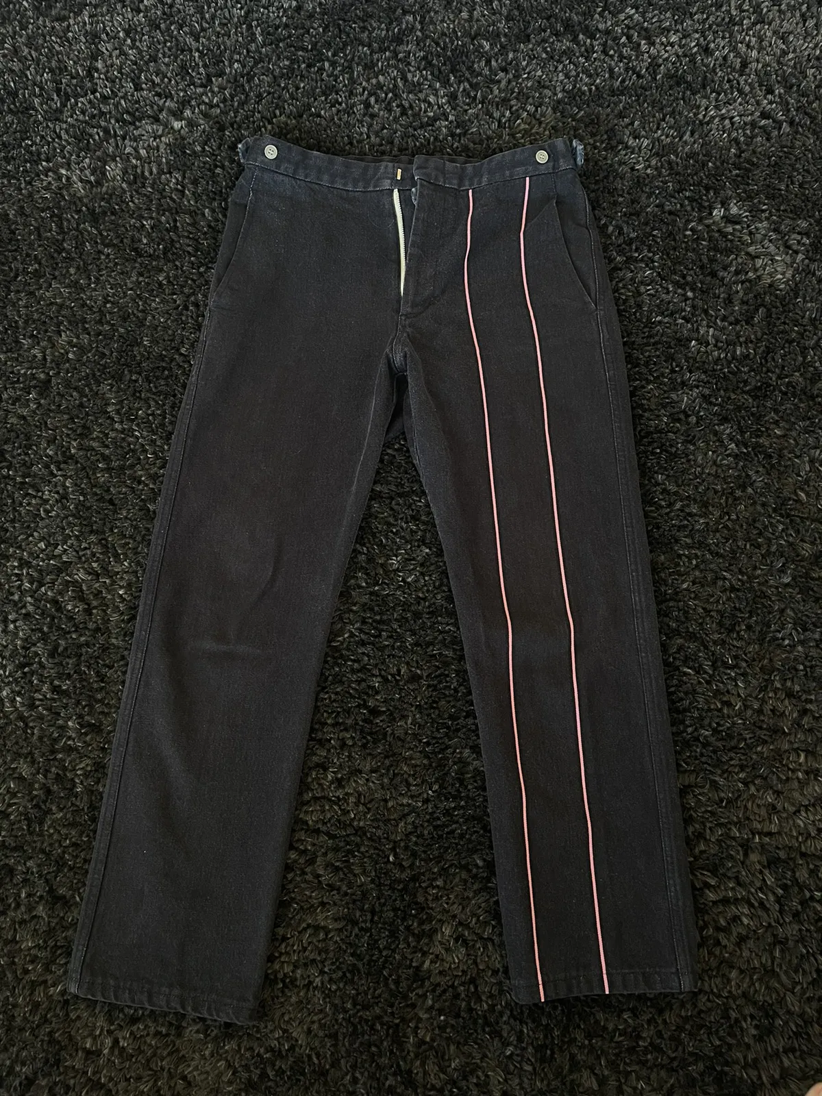 Comme Des Garçons denim navy/pink jeans