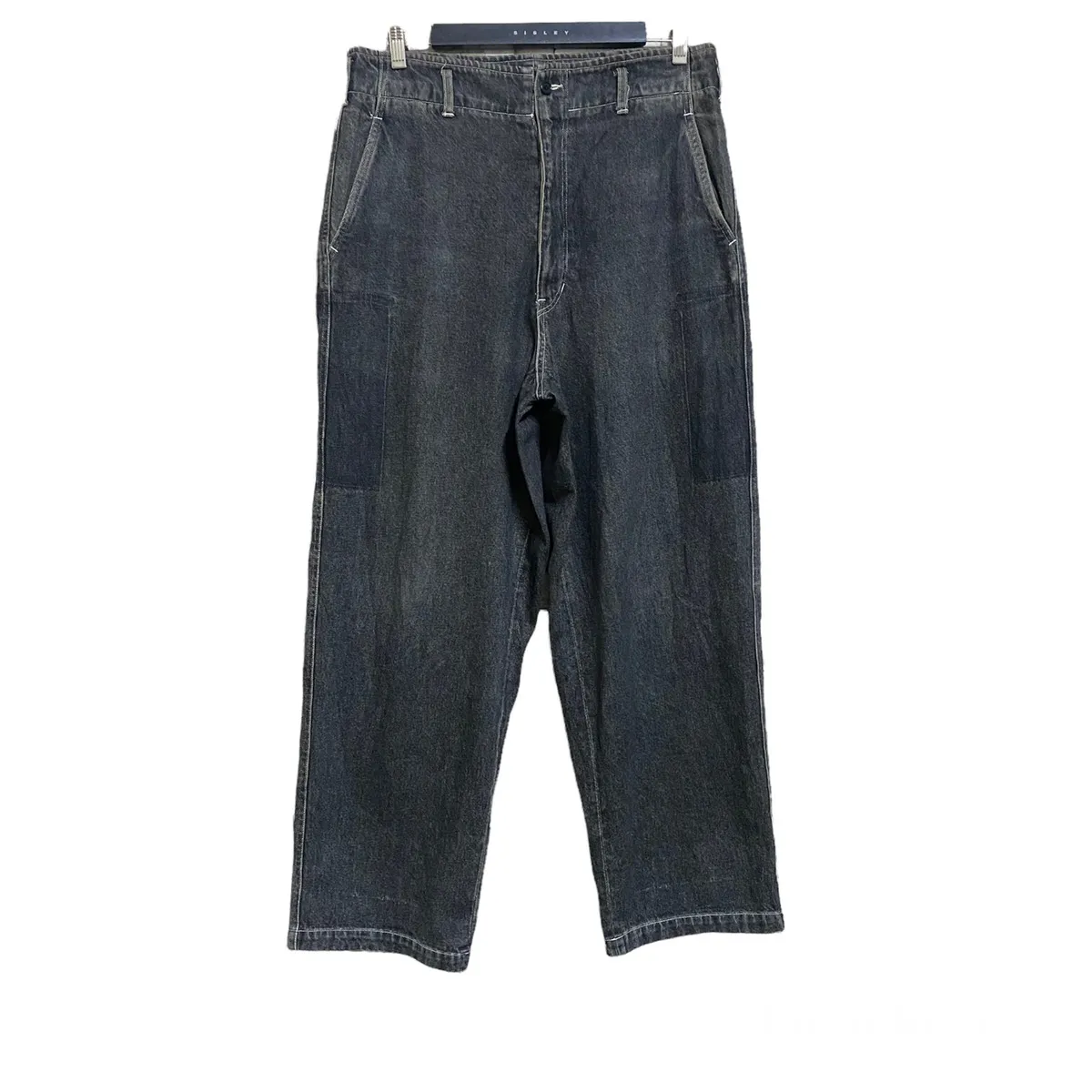 AD1996 CdGH Denim Baggy Pants Faded