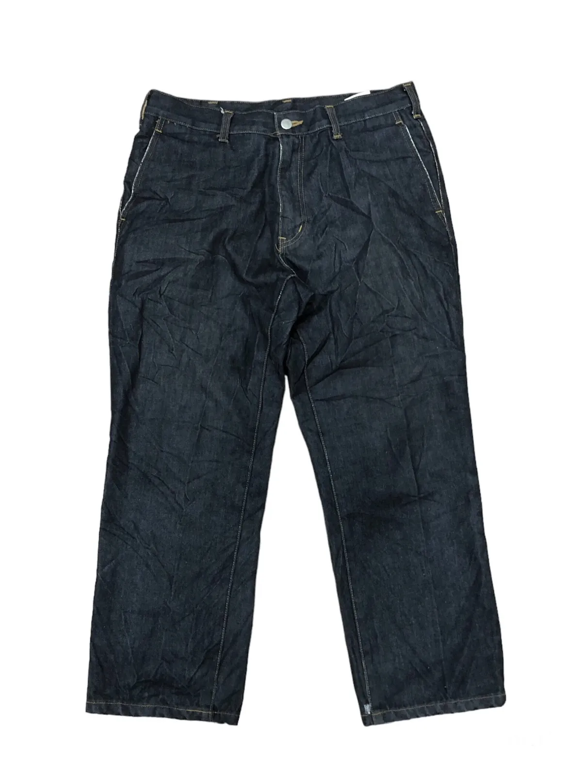 AW2004 Comme Des garçon Homme Plus Black Denim Jeans