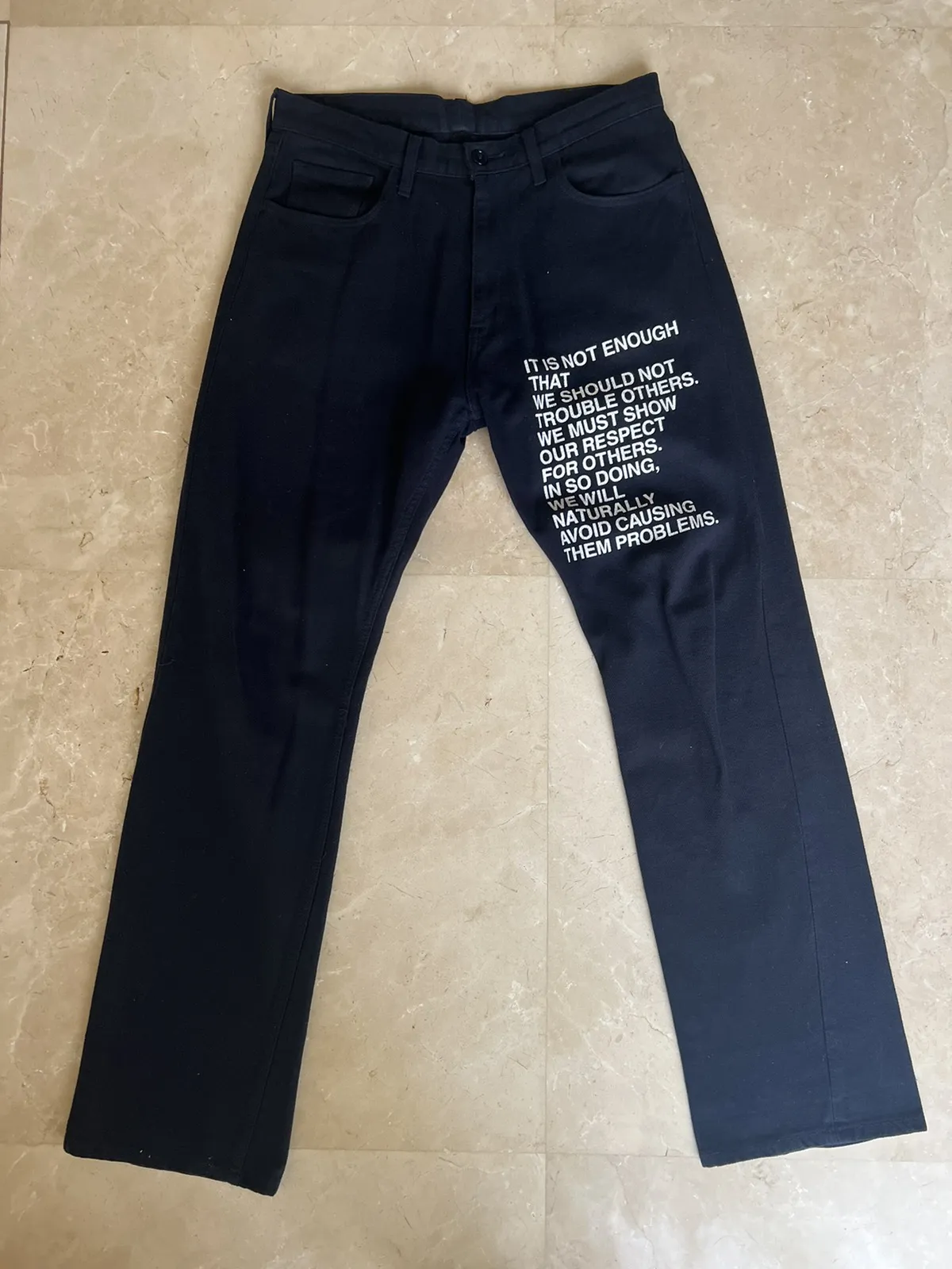 Junya Watanabe CDG Levi’s Poem Jeans