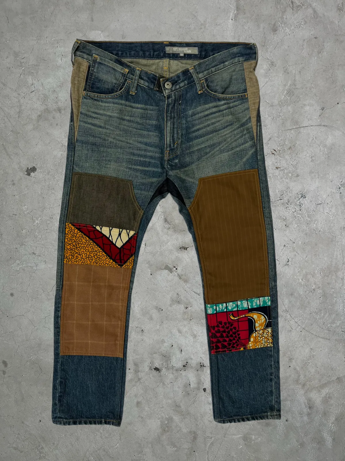 SS/15 Junya Watanabe Patchwork Reconstructed Denims