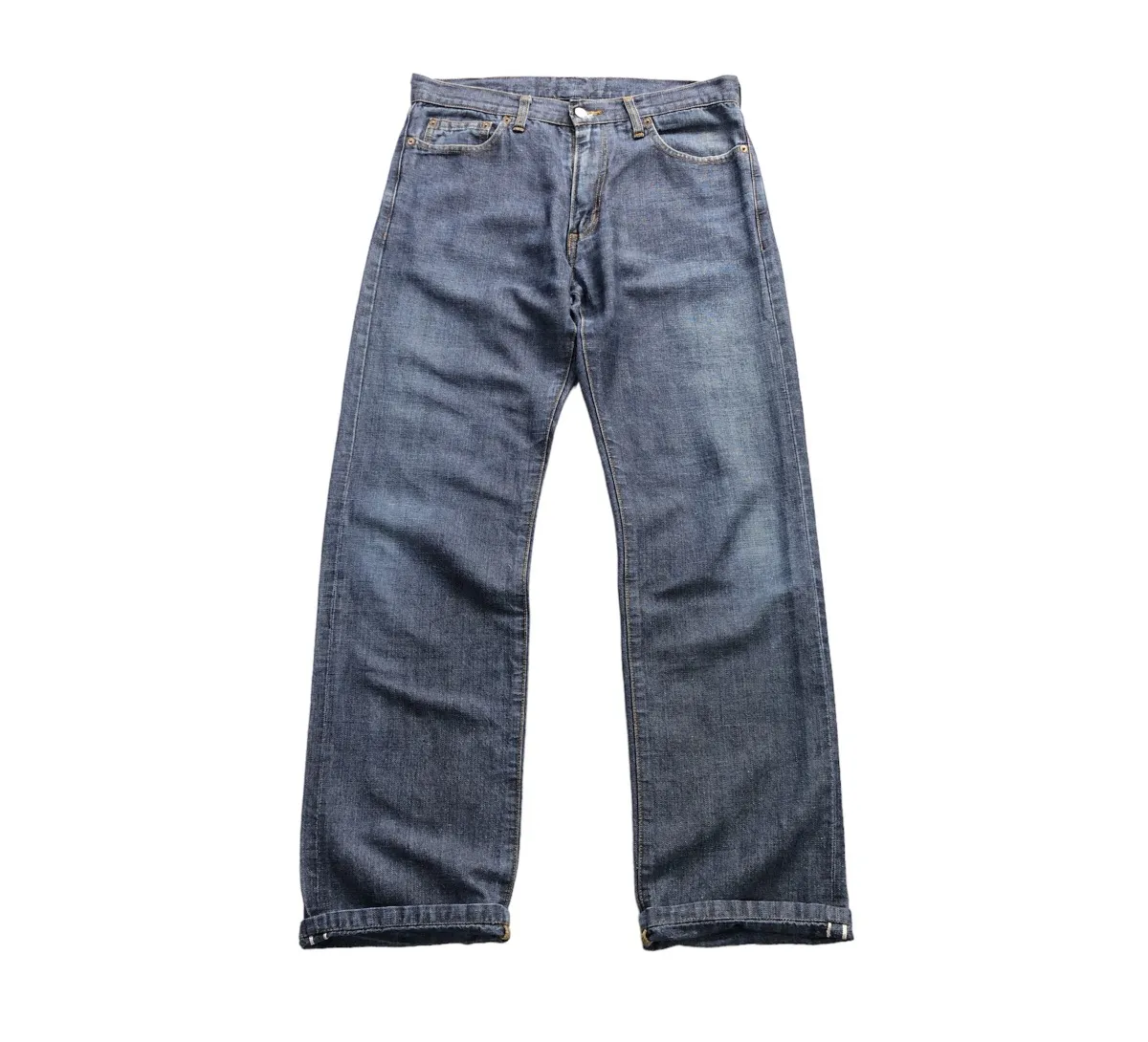 Rare! AD2003 Comme Des Garcons Ramie Hemp Selvedge Jeans