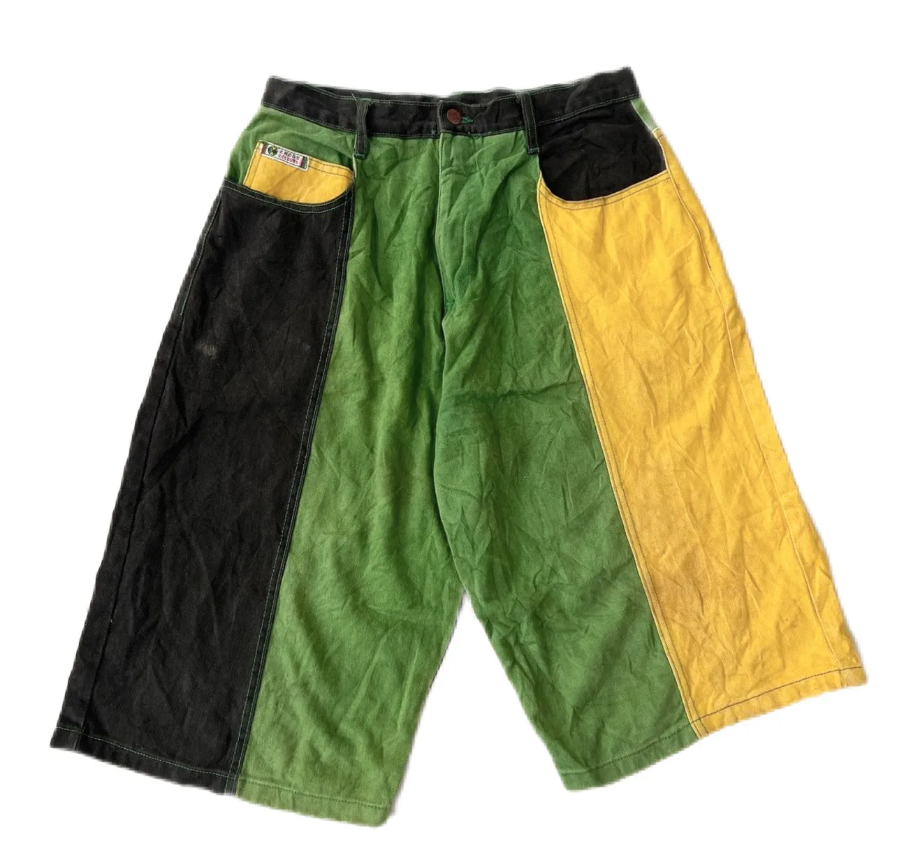 90’s Cross Colours - Color Block Pants