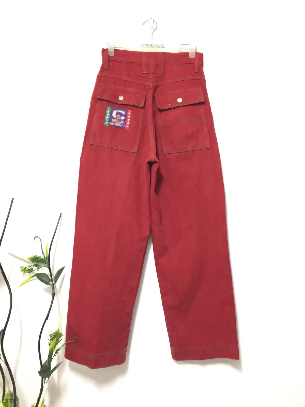 Vintage Cross Colours Jeans Baggy Hip Hop Rap tee