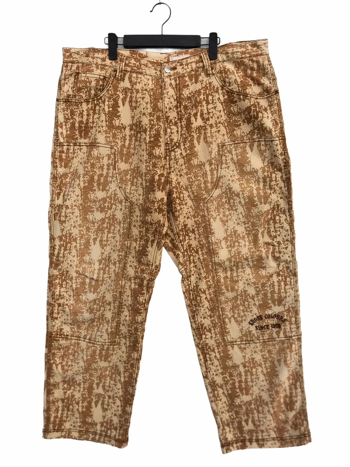 Vintage Cross Colours Rust Style Camo Pant