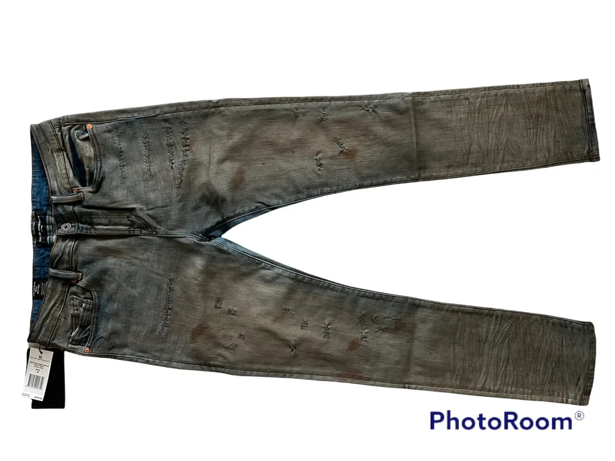 Cult Waxed denim stretch and destroyed