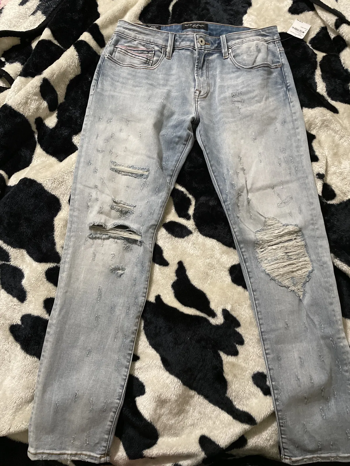Men’s rocker slim fit stretch jeans