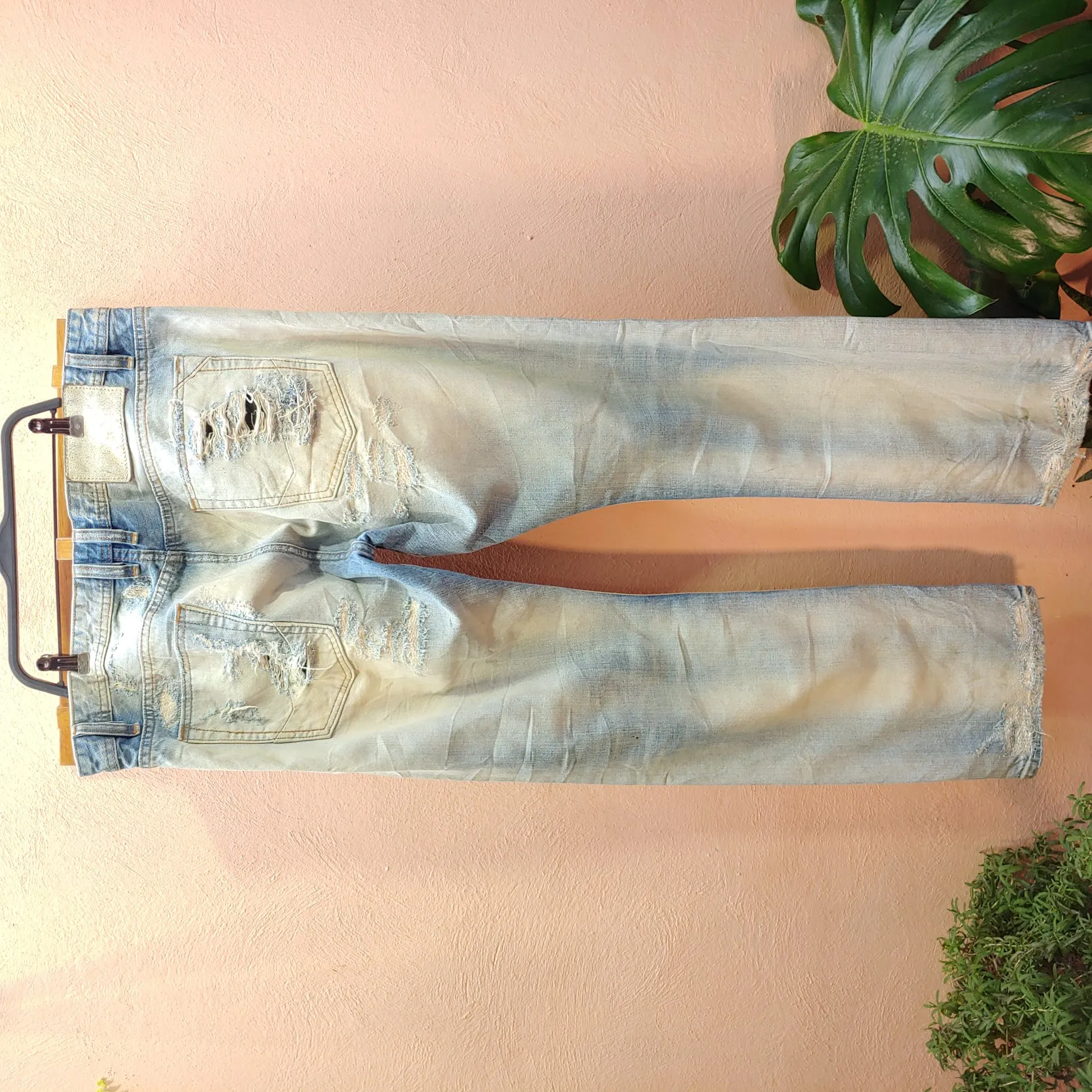 Cult of individuality Boro Sashiko Patchwork Jeans