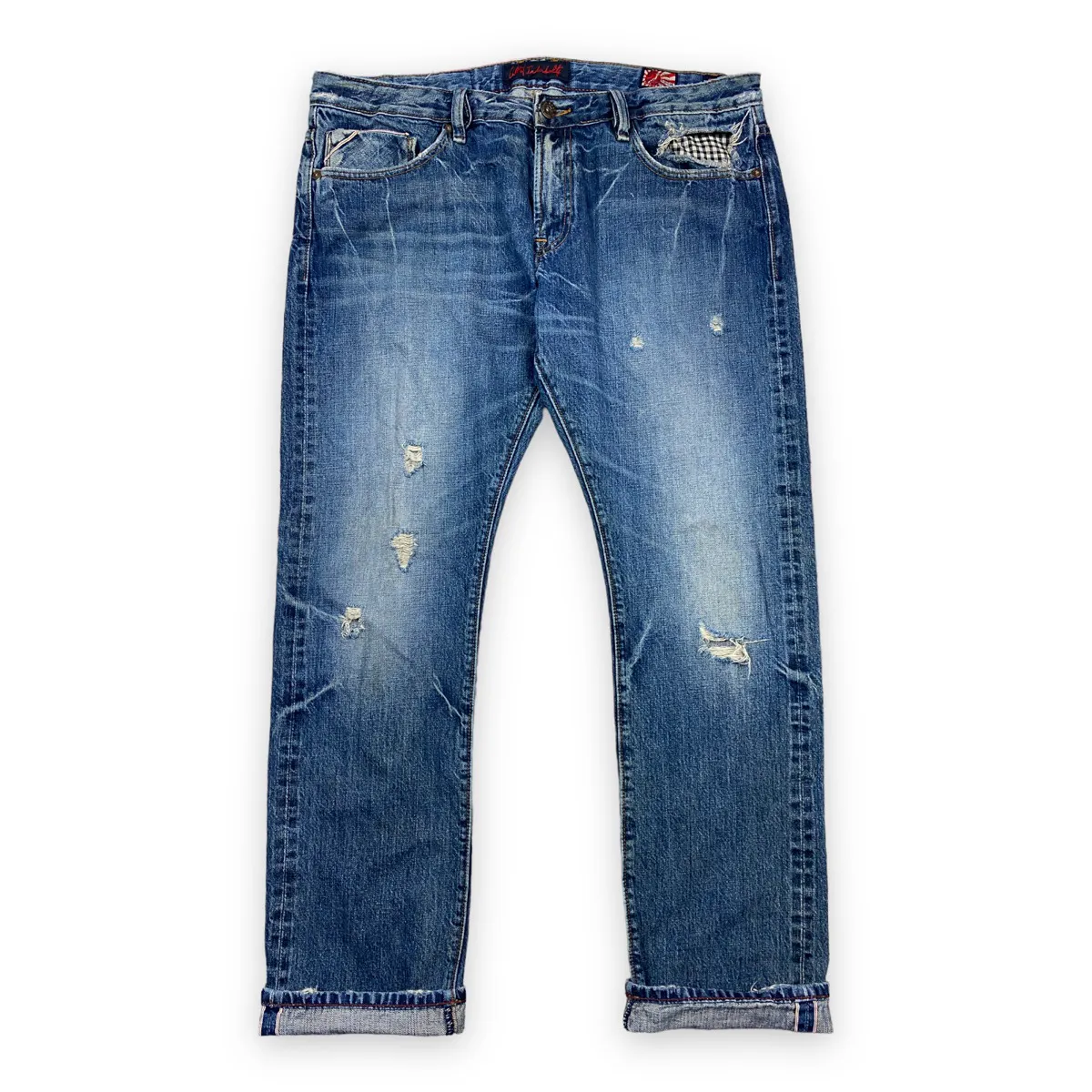 Cult of Individuality Selvedge Rocker Slim denim jeans