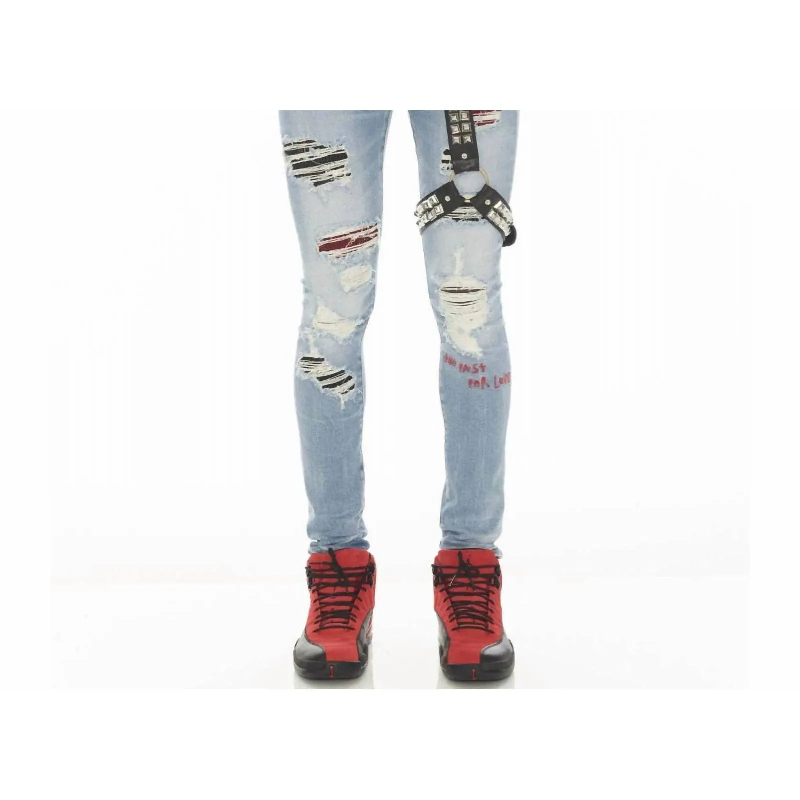 Men's Motley 220 Super Skinny Denim In Crue