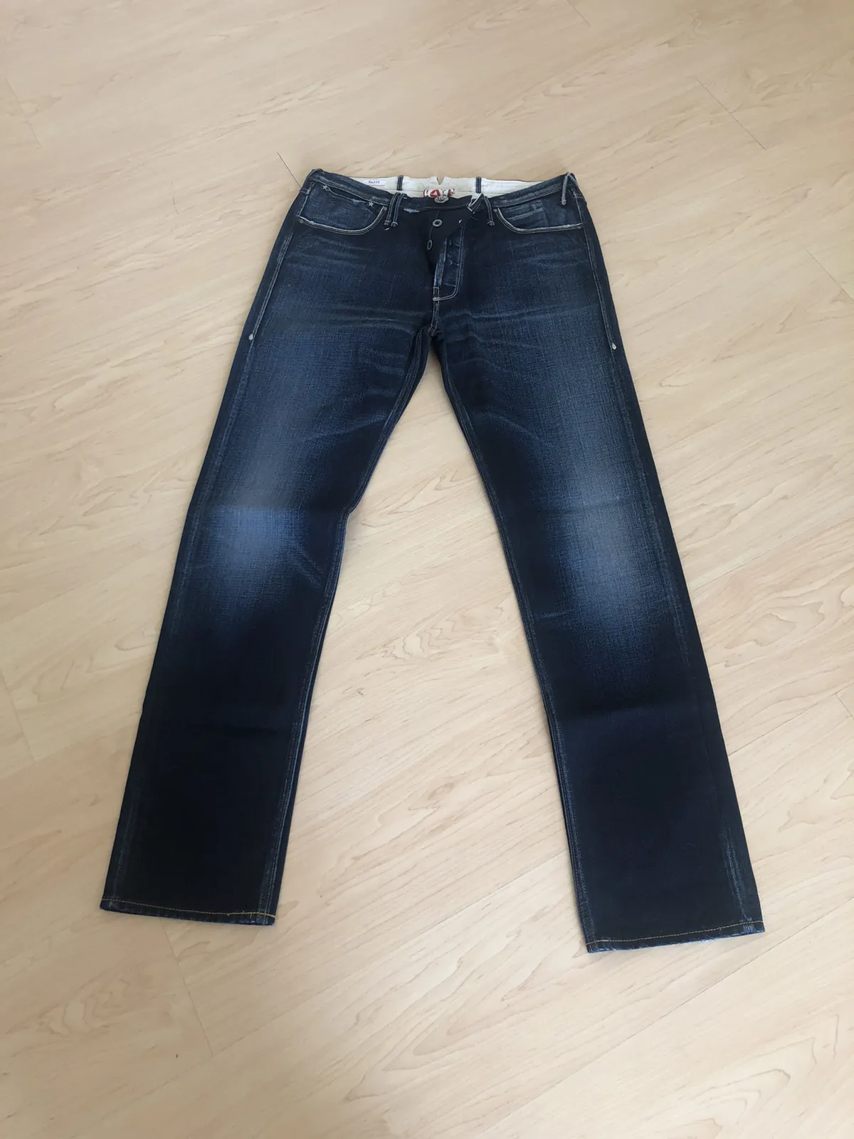 Cycle indigo baggy jeans