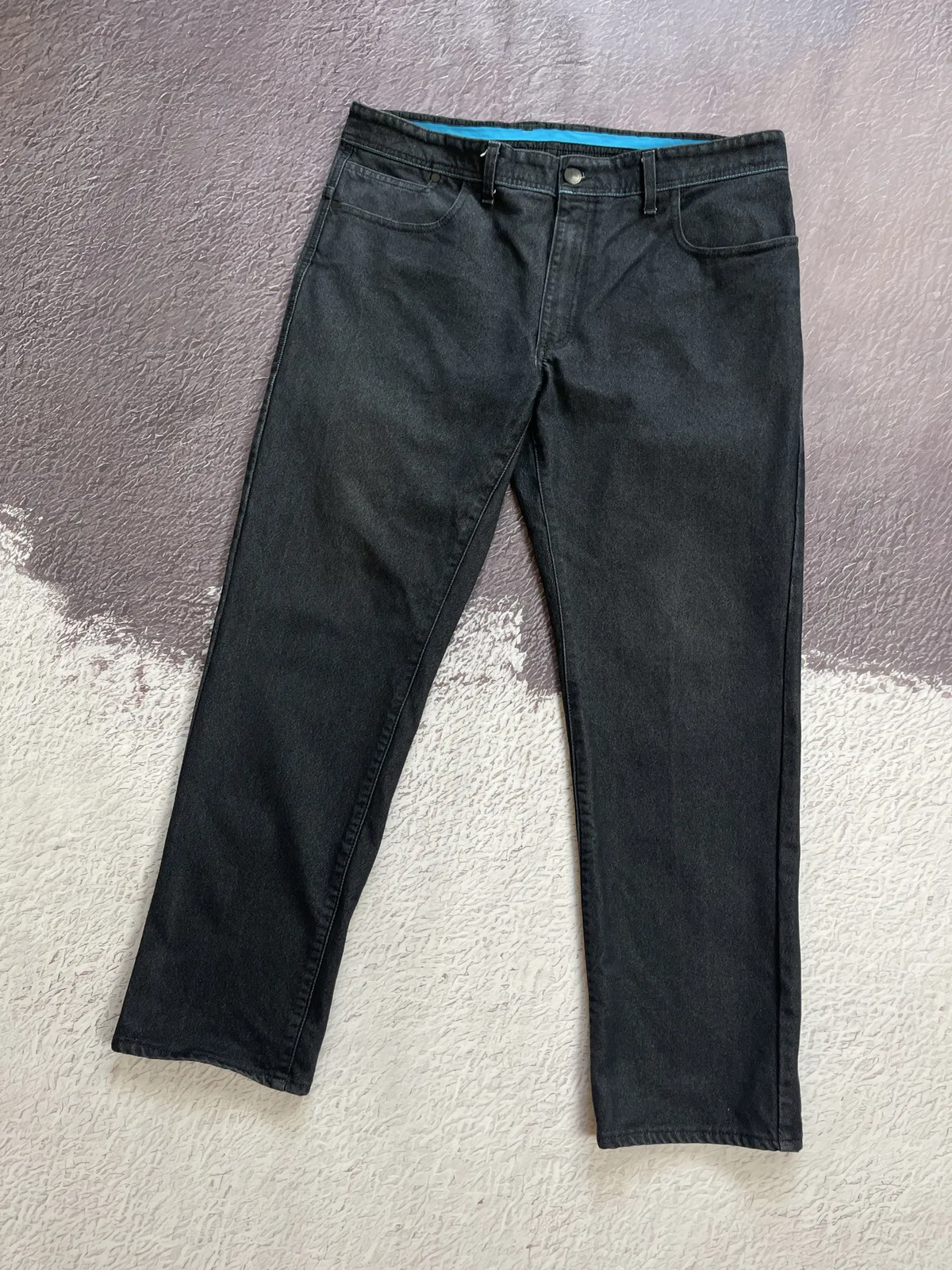 Rapha Team Sky Mens Sprinter Fit jeans denim big logo pants