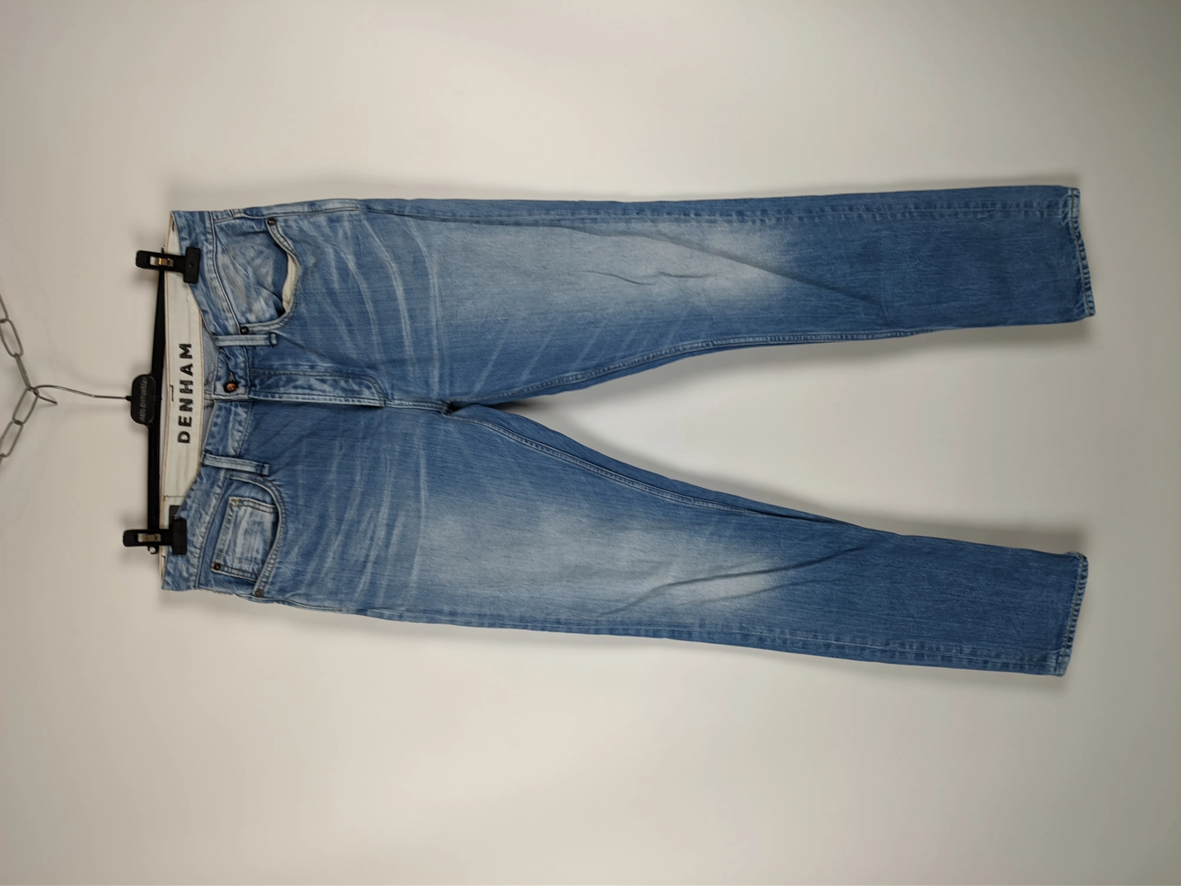 Denham Drill Blue Denim Jeans