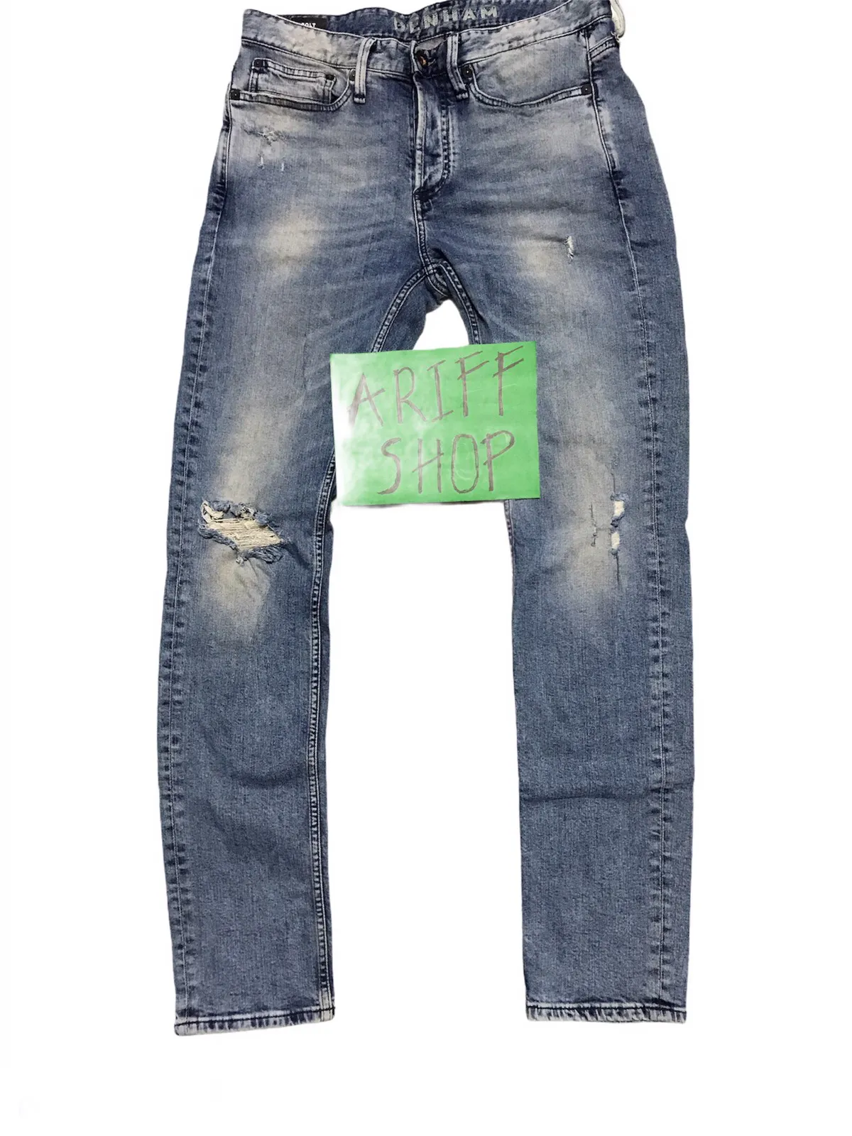 🔥 Denham SlimFit Cropped Denim Men Denim 🔥