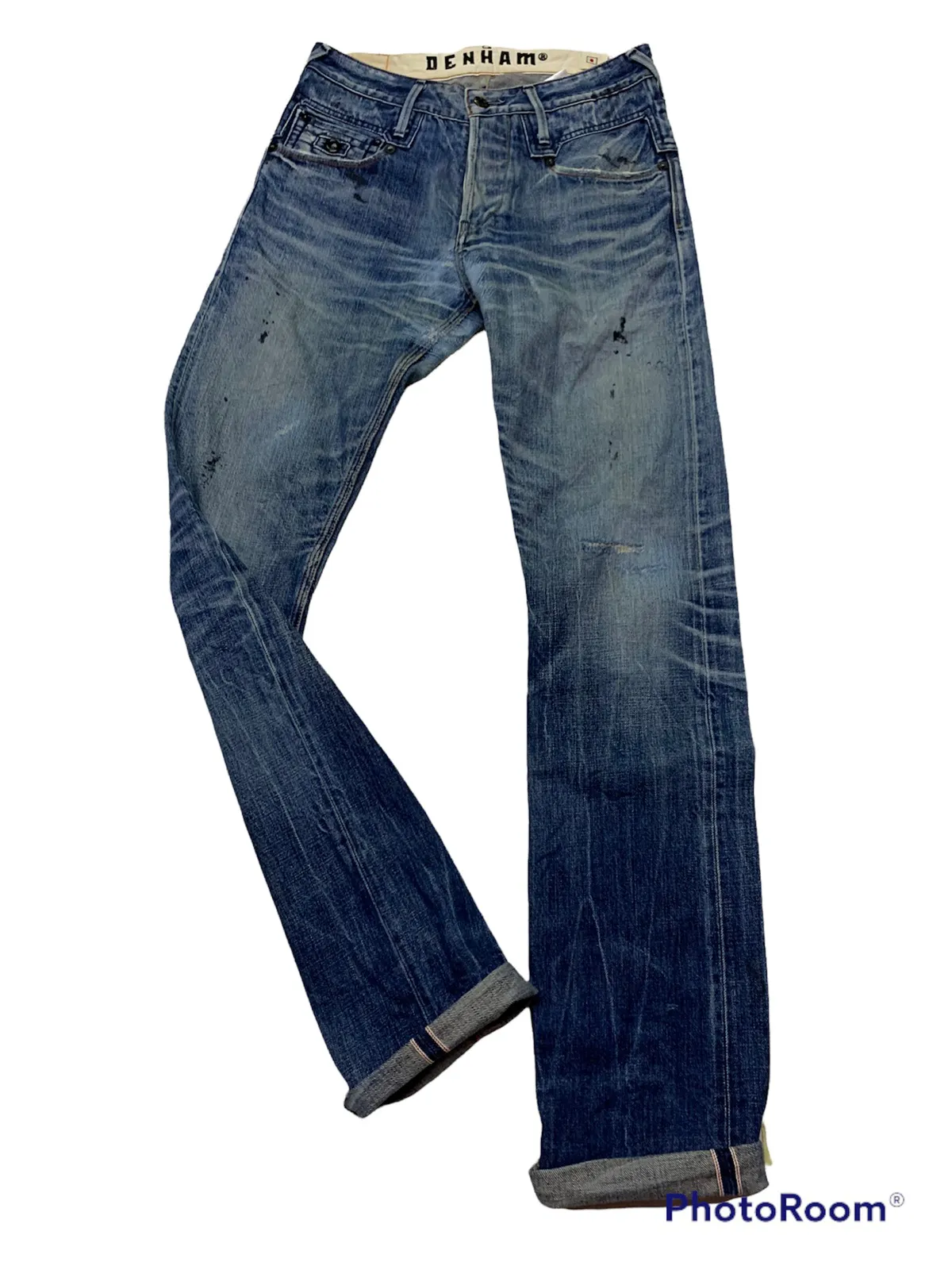 Denham jeans distressed
