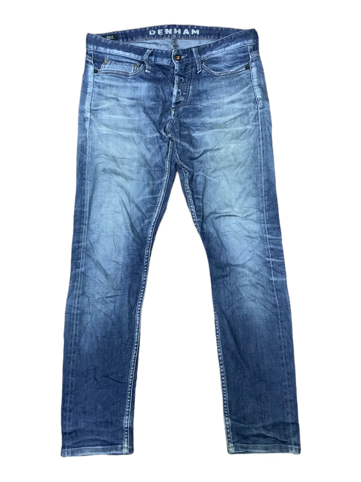 DENHAM THE JEANMAKER BOLT SKINNY FIT JEANS