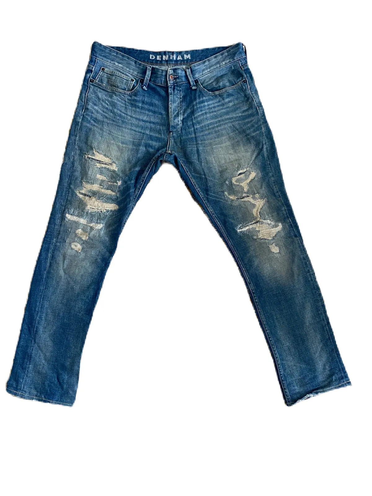 DENHAM RAZOR DENIM DISTRESS SLIM FIT TYPE