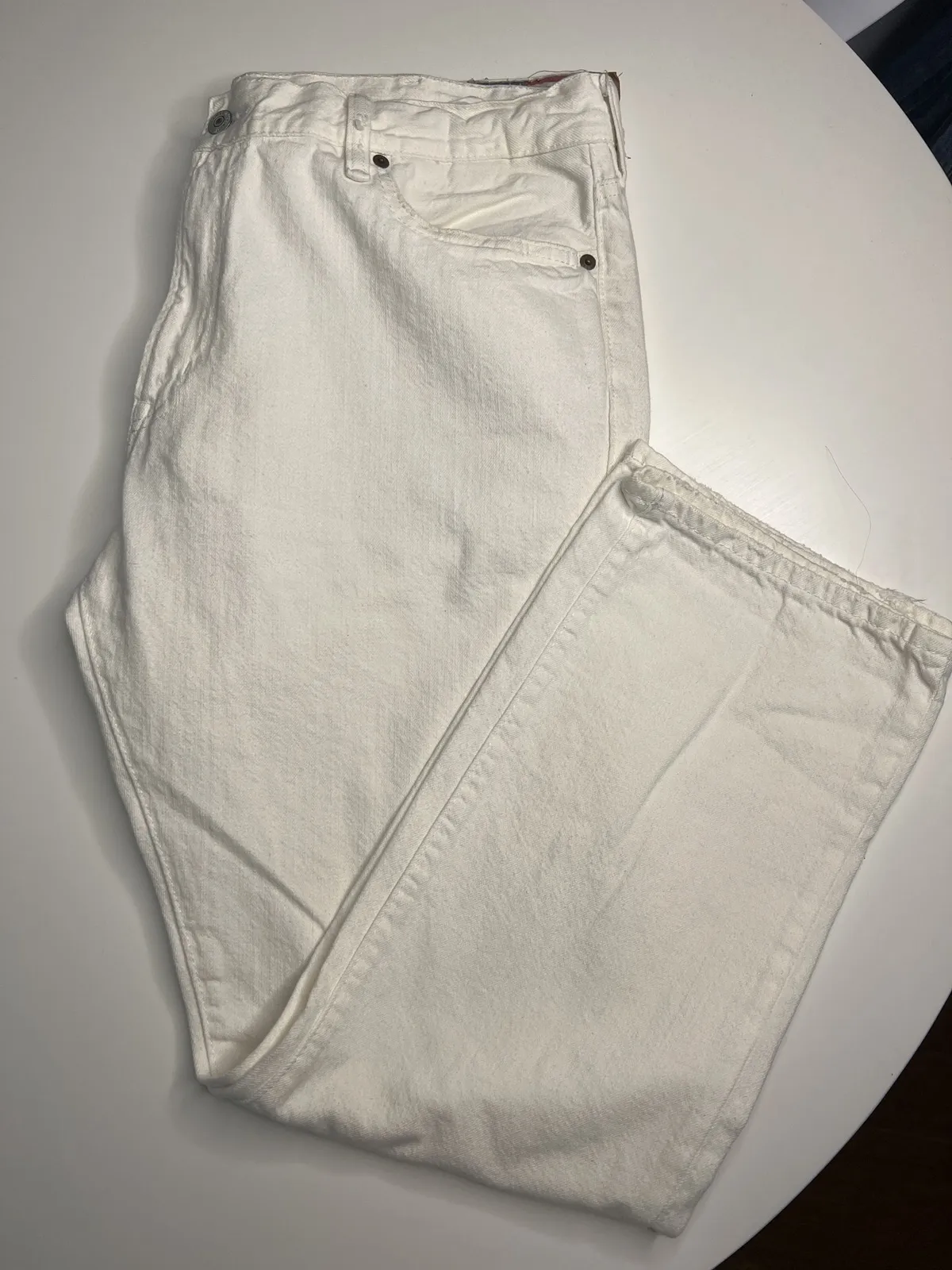 Denials And Supply Ralph Lauren White Jeans size 38