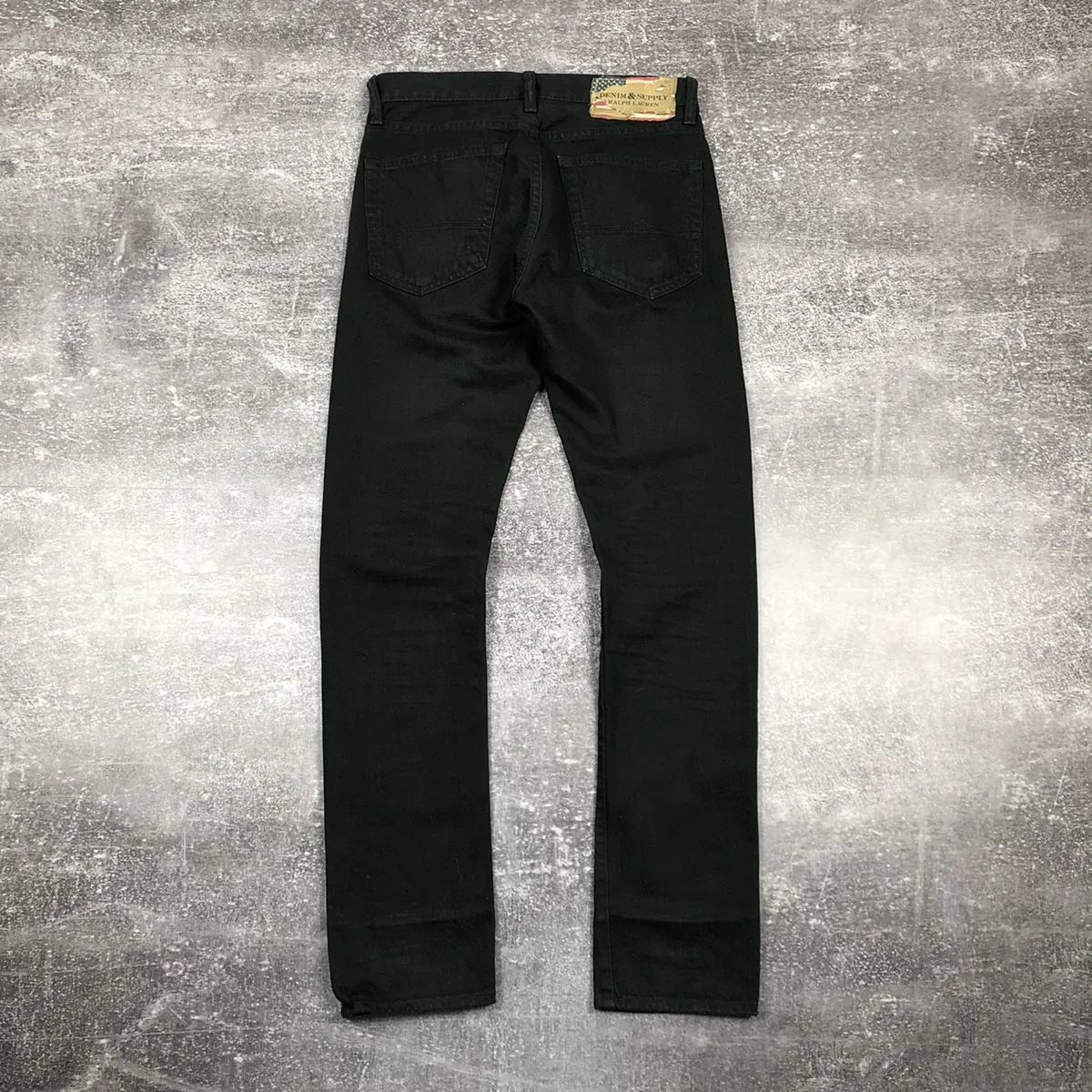 Denim & Supply Ralph Lauren Black Slim Jeans 28x32