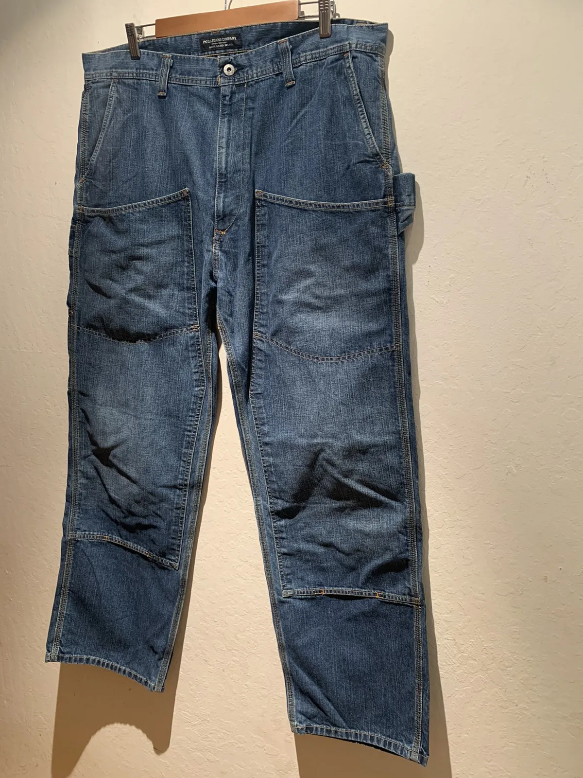 *RARE* Vintage Polo Jeans Ralph Lauren Double Knee Carpenter