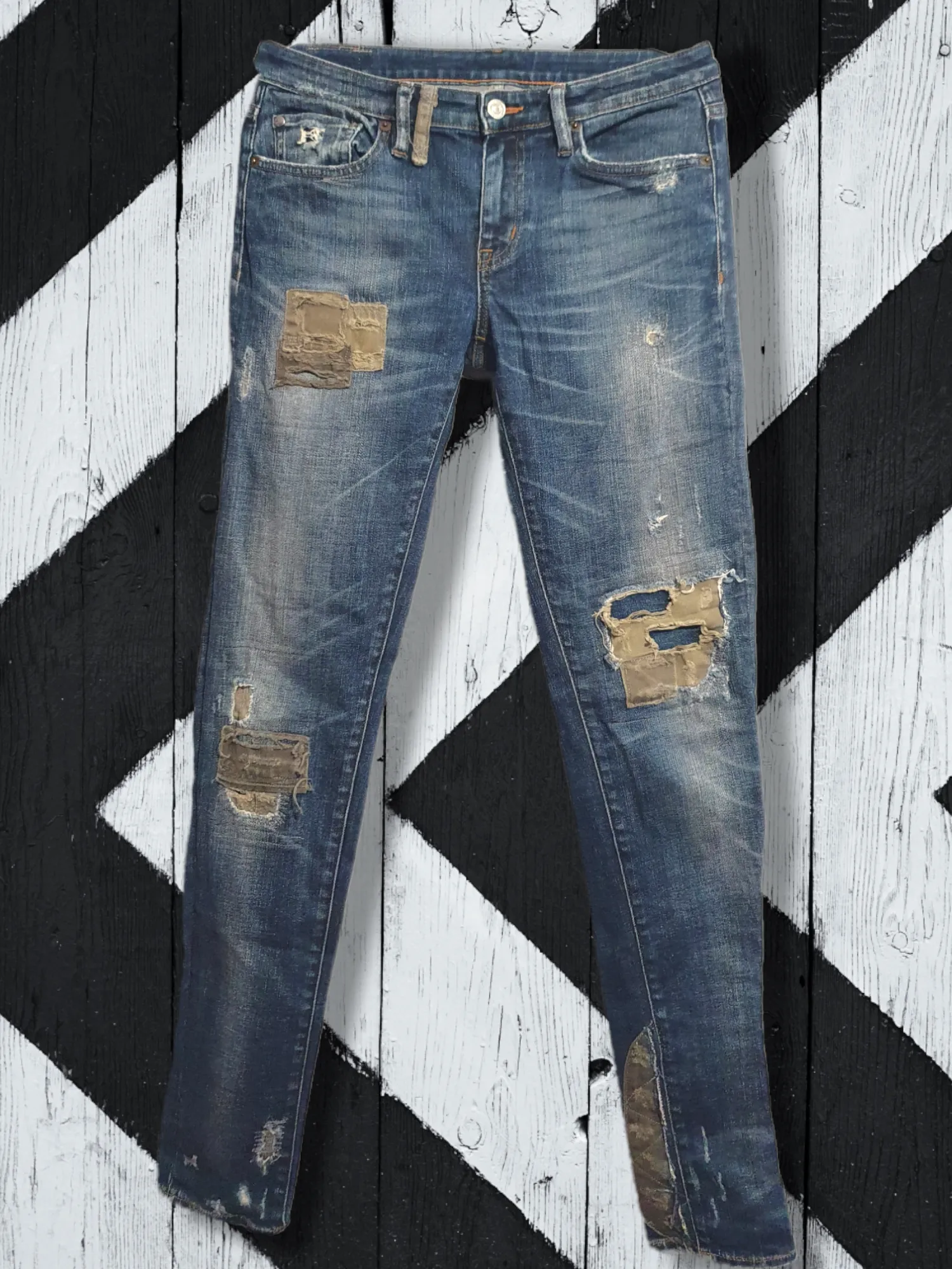 Ralph Lauren x Denim and Supply x Patchwork x Distressed