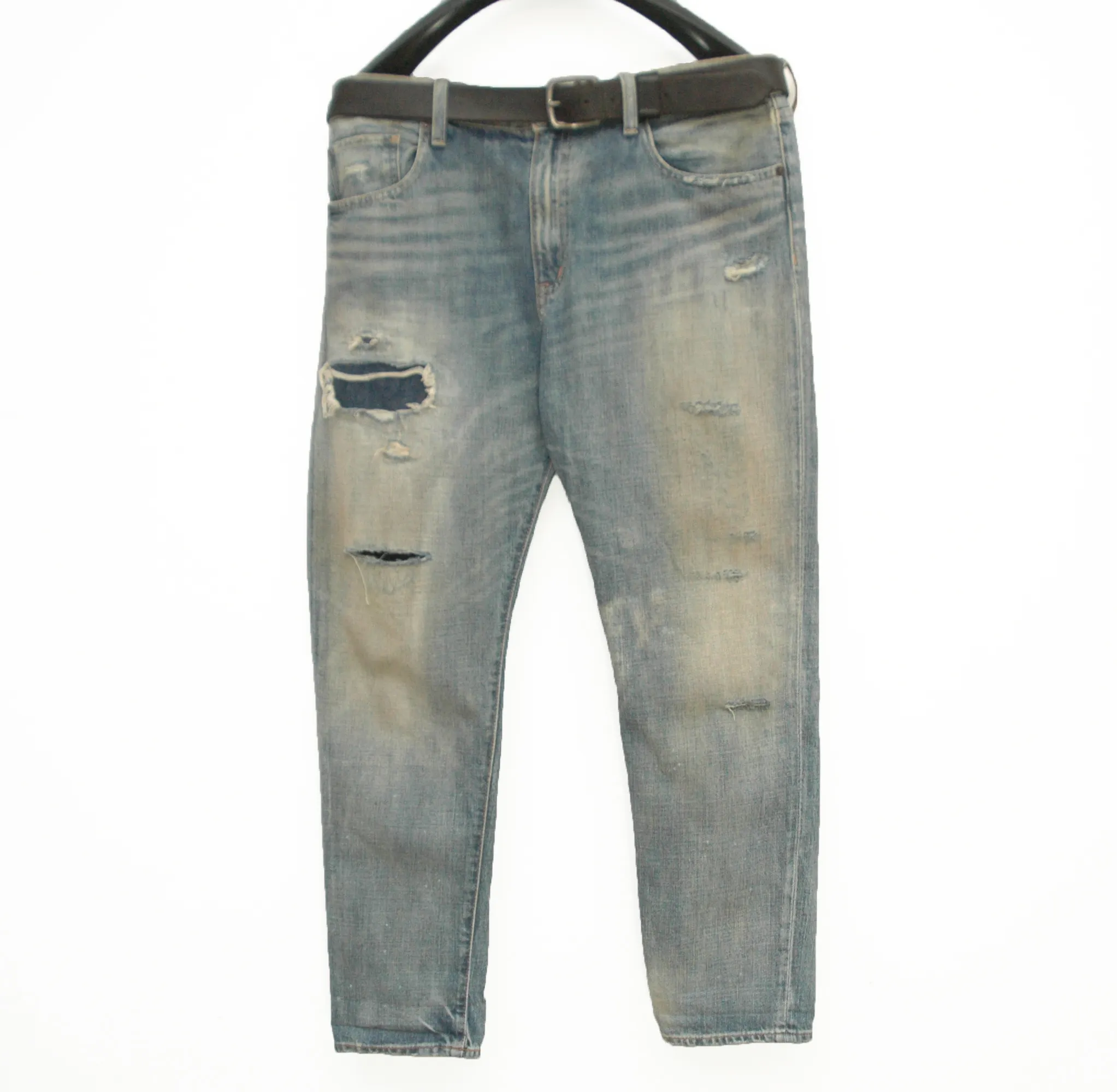 New Ralph Lauren Denim Supply Distressed Denim