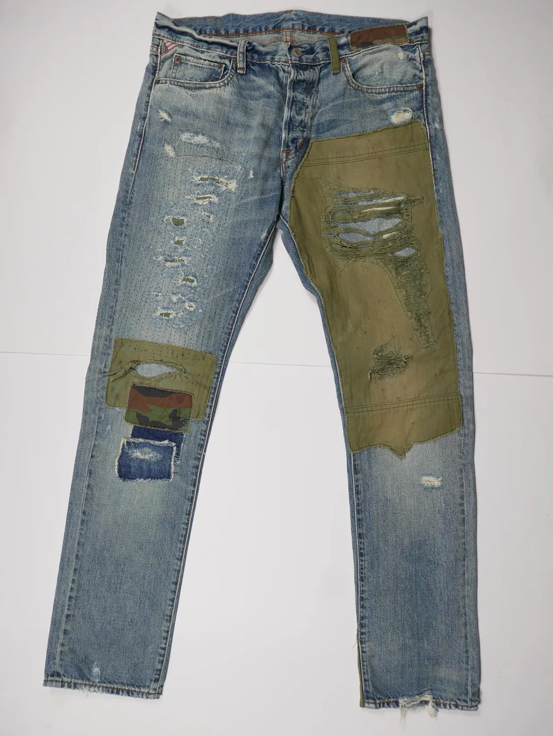Ralph Lauren Denim & Supply Jeans Pants Patchwork 34