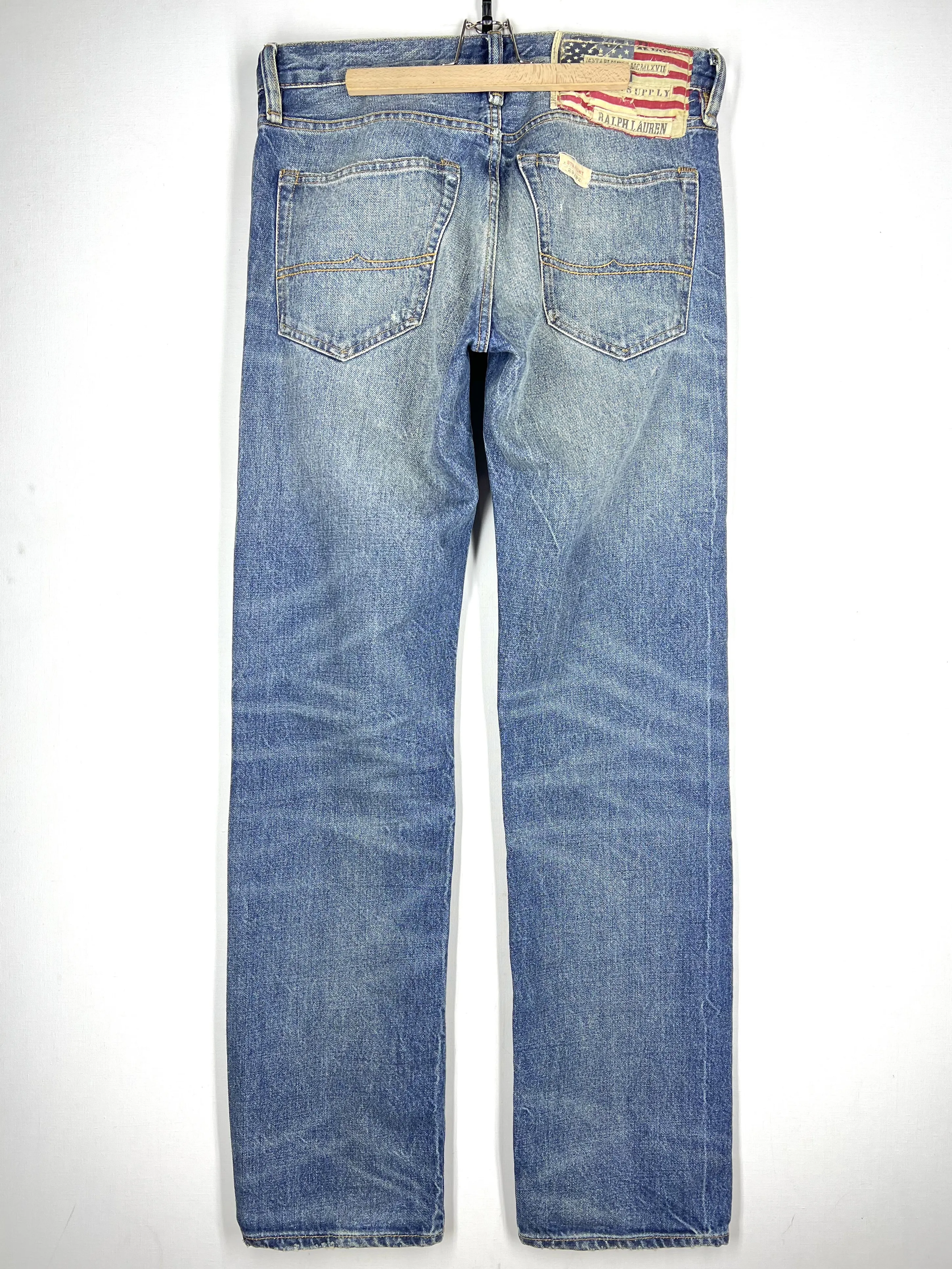 Vintage Denim And Supply Ralph Lauren Jeans Big Logo Size 29