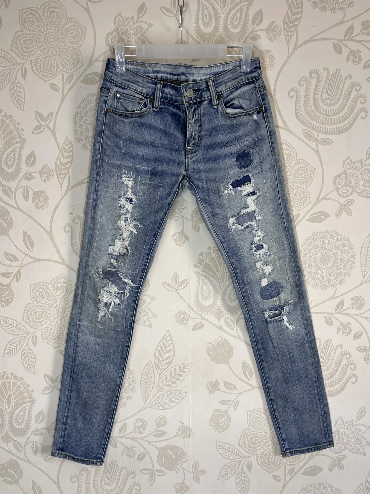 Denim & Supply Ralph Lauren Designer Distressed Denim