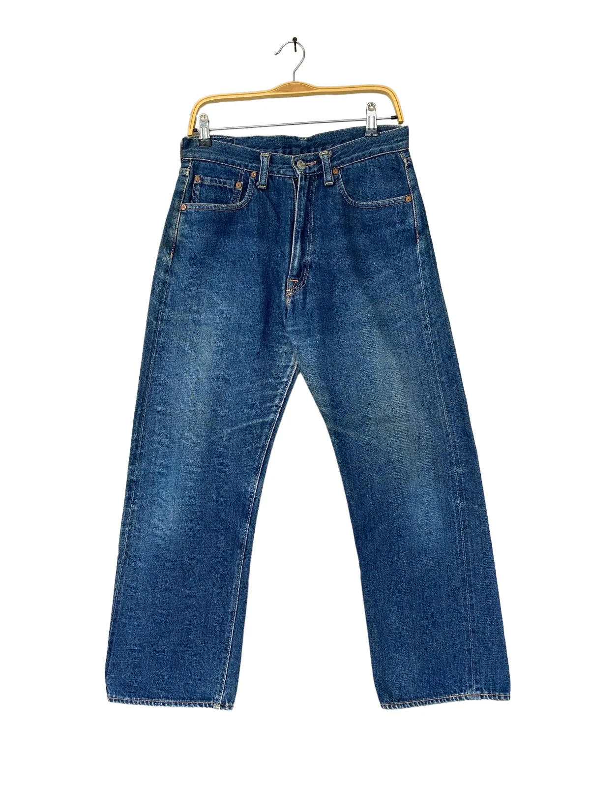 Vintage Denime Selvedge Jeans Zipper Fly