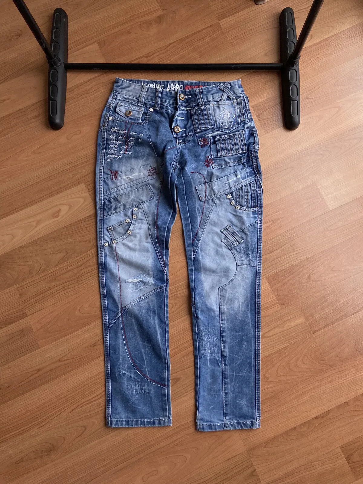 Vintage Cosmo Lupo Cargo Multipocket Jeans