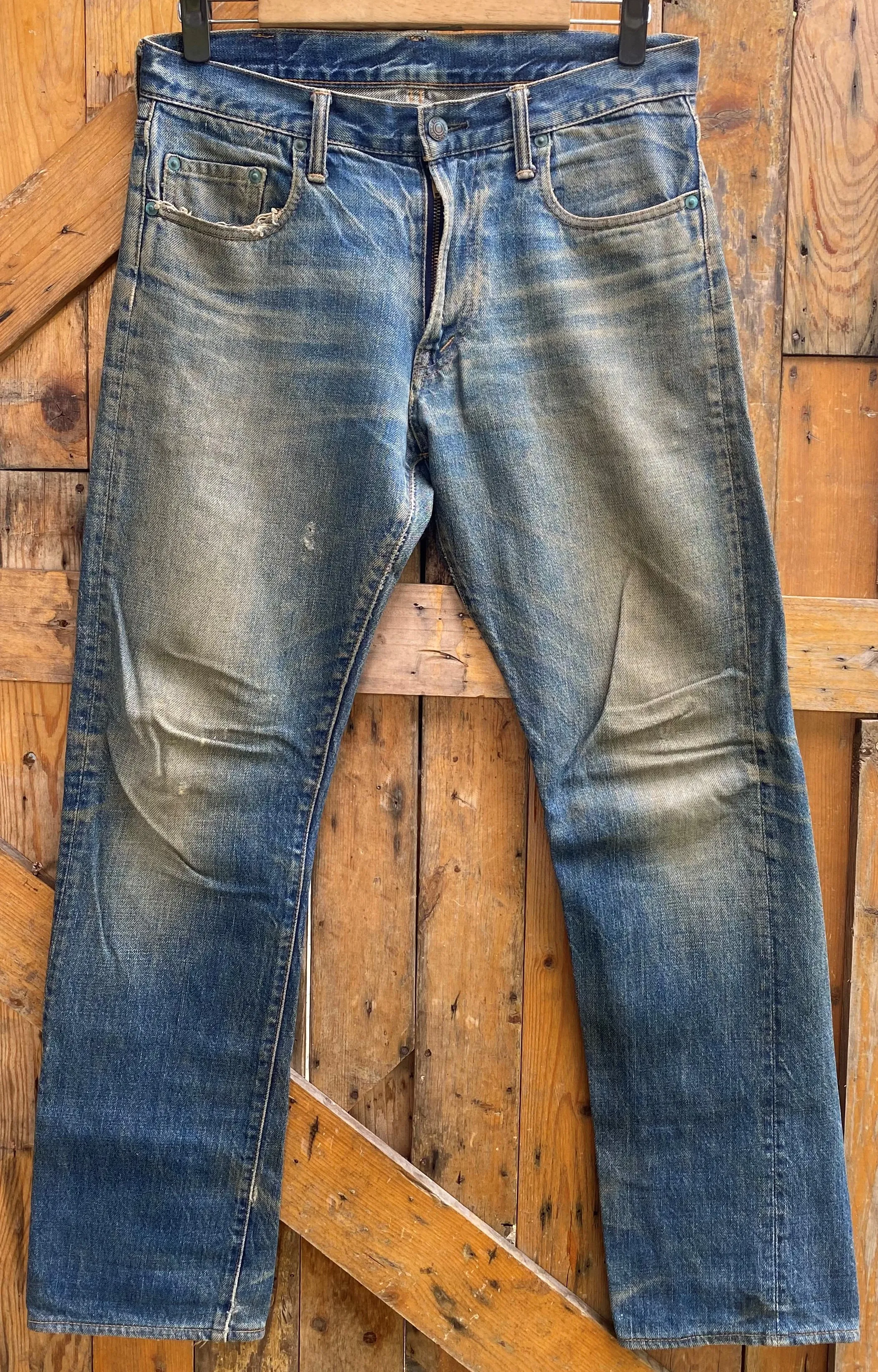 Denime Distressed Japanese Brand