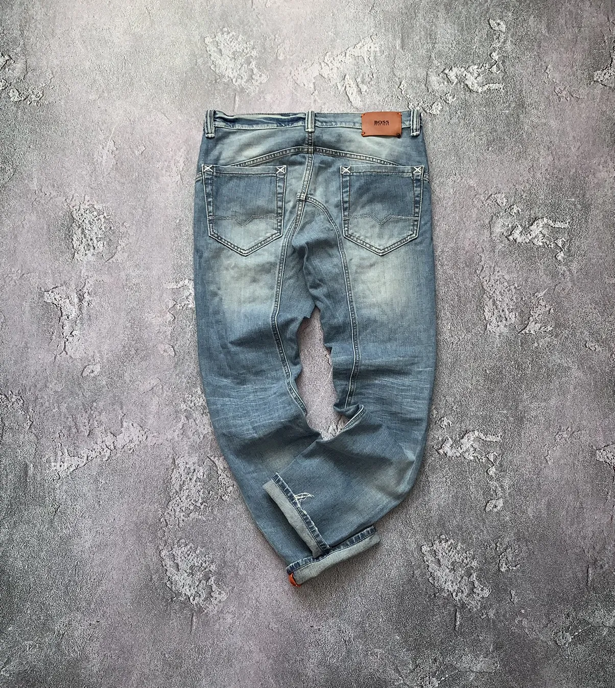 Hugo boss 33/32 blue regural fit denim pants trousers jeans