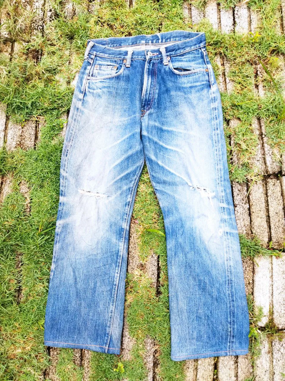 Vintage Denime Japan Selvedge Distressed Jeans